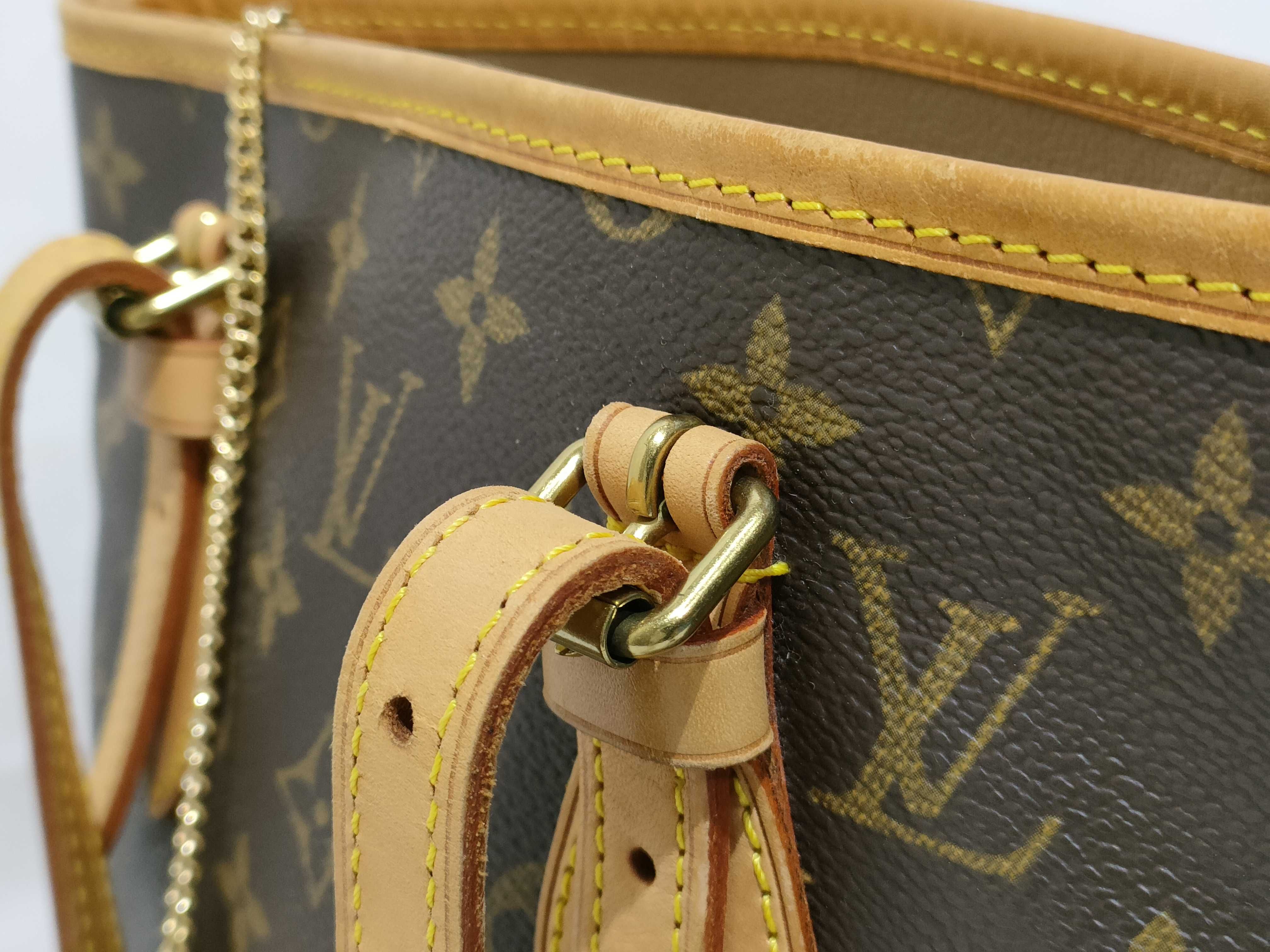 Monogram Bucket PM M42238 FL1013 Brown Tote Bag — view 12