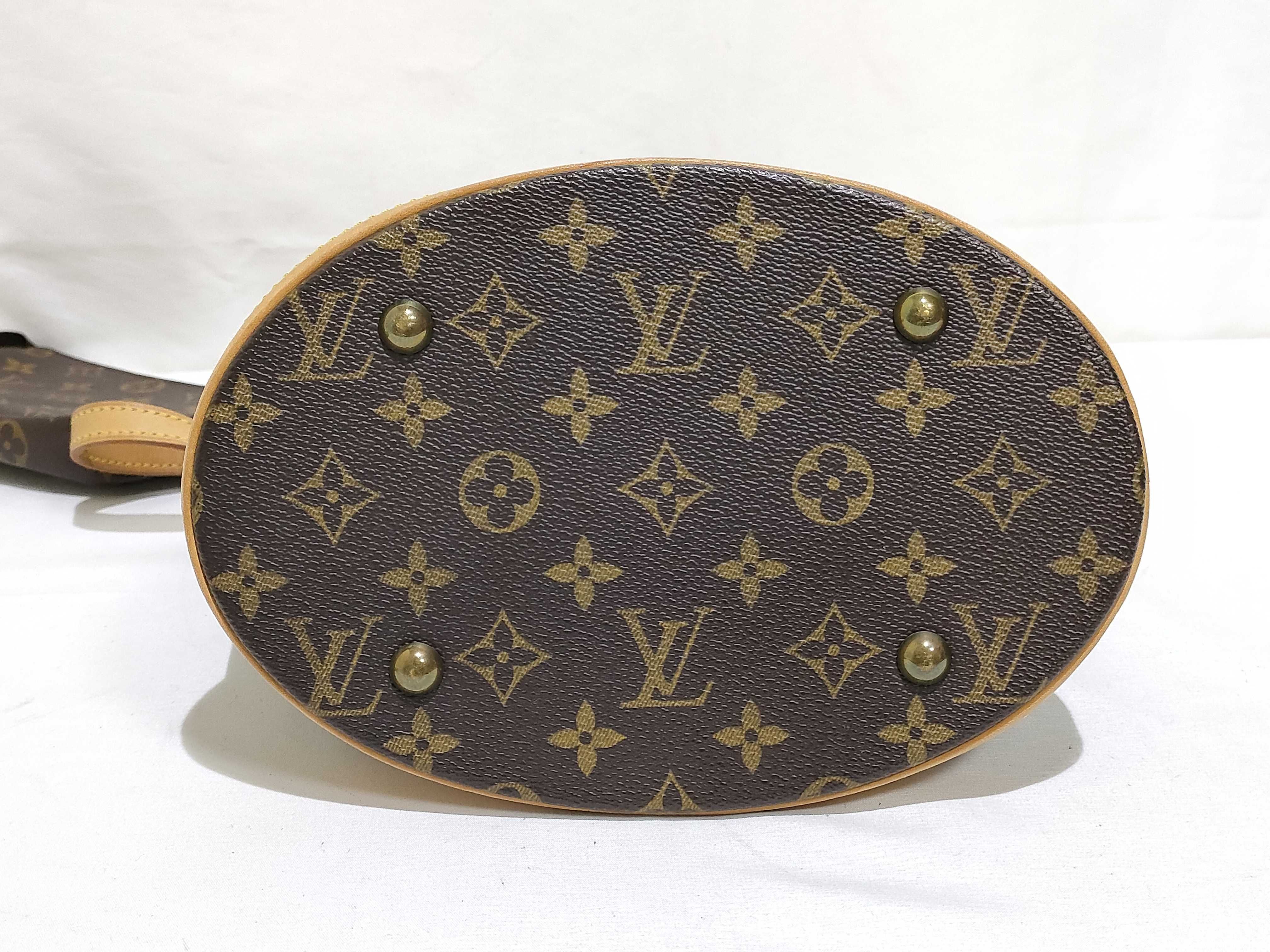 Monogram Bucket PM M42238 FL1013 Brown Tote Bag — view 7
