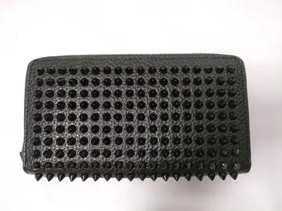 long wallet, Panettone studded wallet