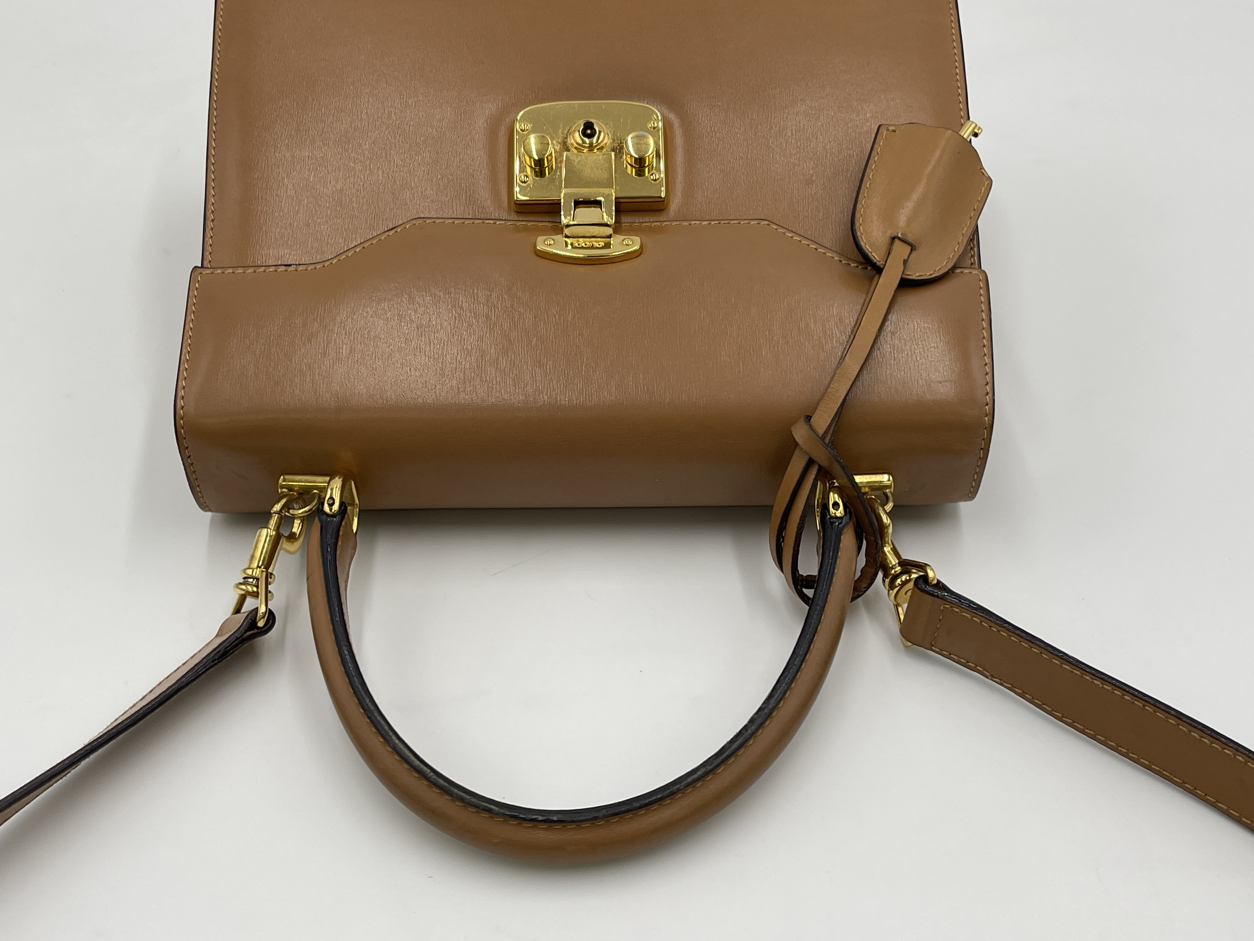 Lady Lock Camel 000・23・0258 Strap Clochette Key Handbag — view 4