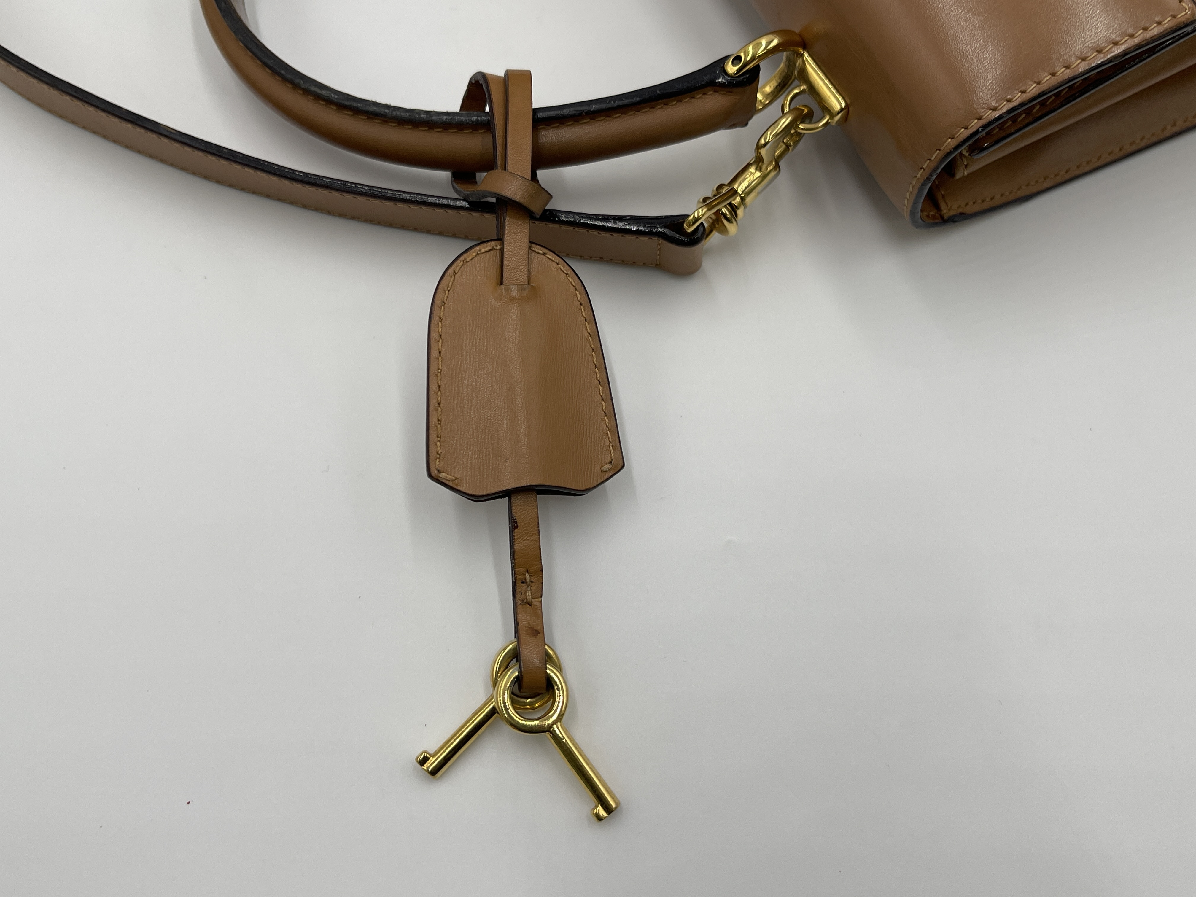 Lady Lock Camel 000・23・0258 Strap Clochette Key Handbag — view 7