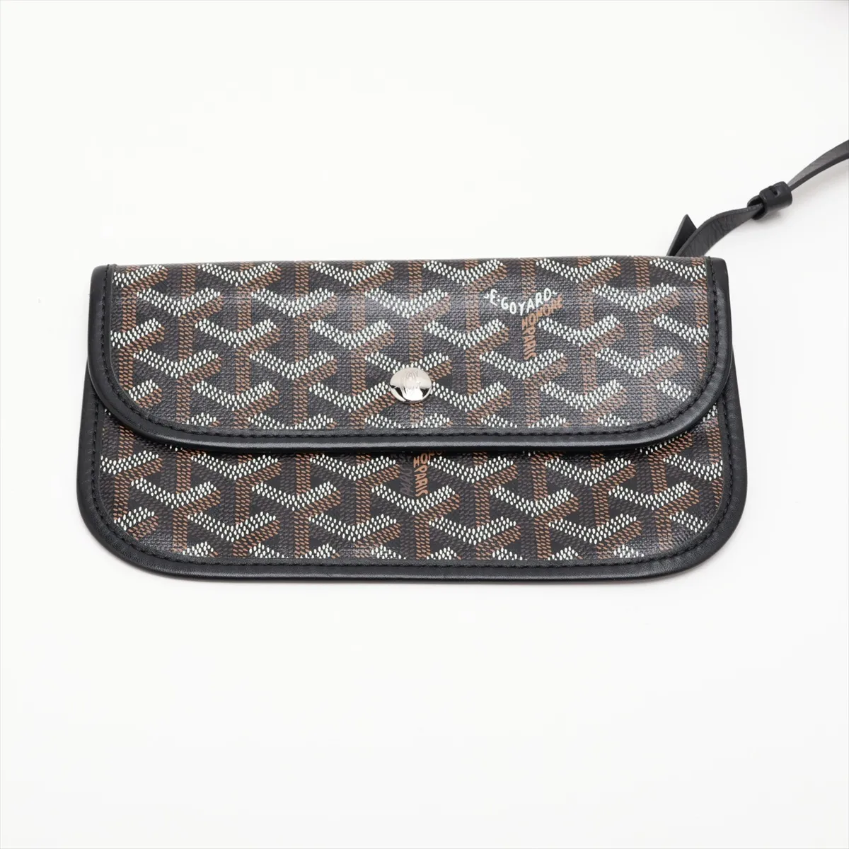 Saint Louis PM PVC x Leather Tote Bag, Black — view 10