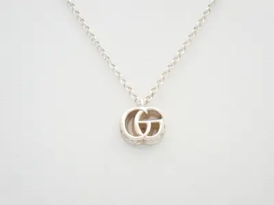 Ag925/5.4g GG Marmont Necklace, Chain approx. 44cm