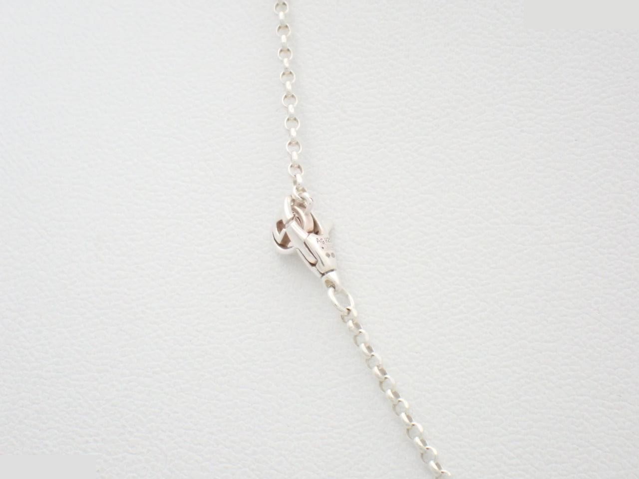 Ag925/5.4g GG Marmont Necklace, Chain approx. 44cm — view 2