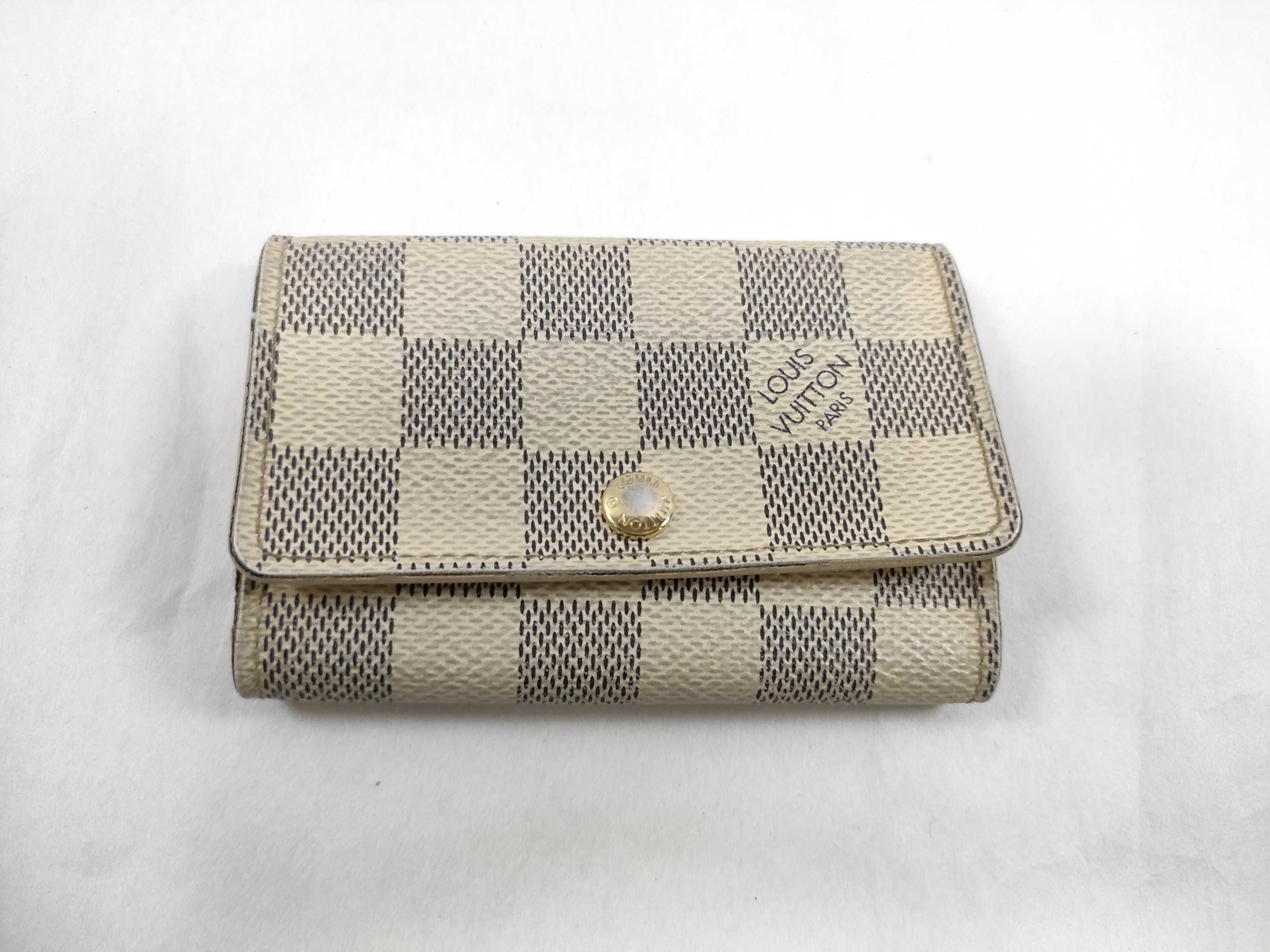 Damier Azur Multicles 6-ring key case, made in France. Key cases and key holders.