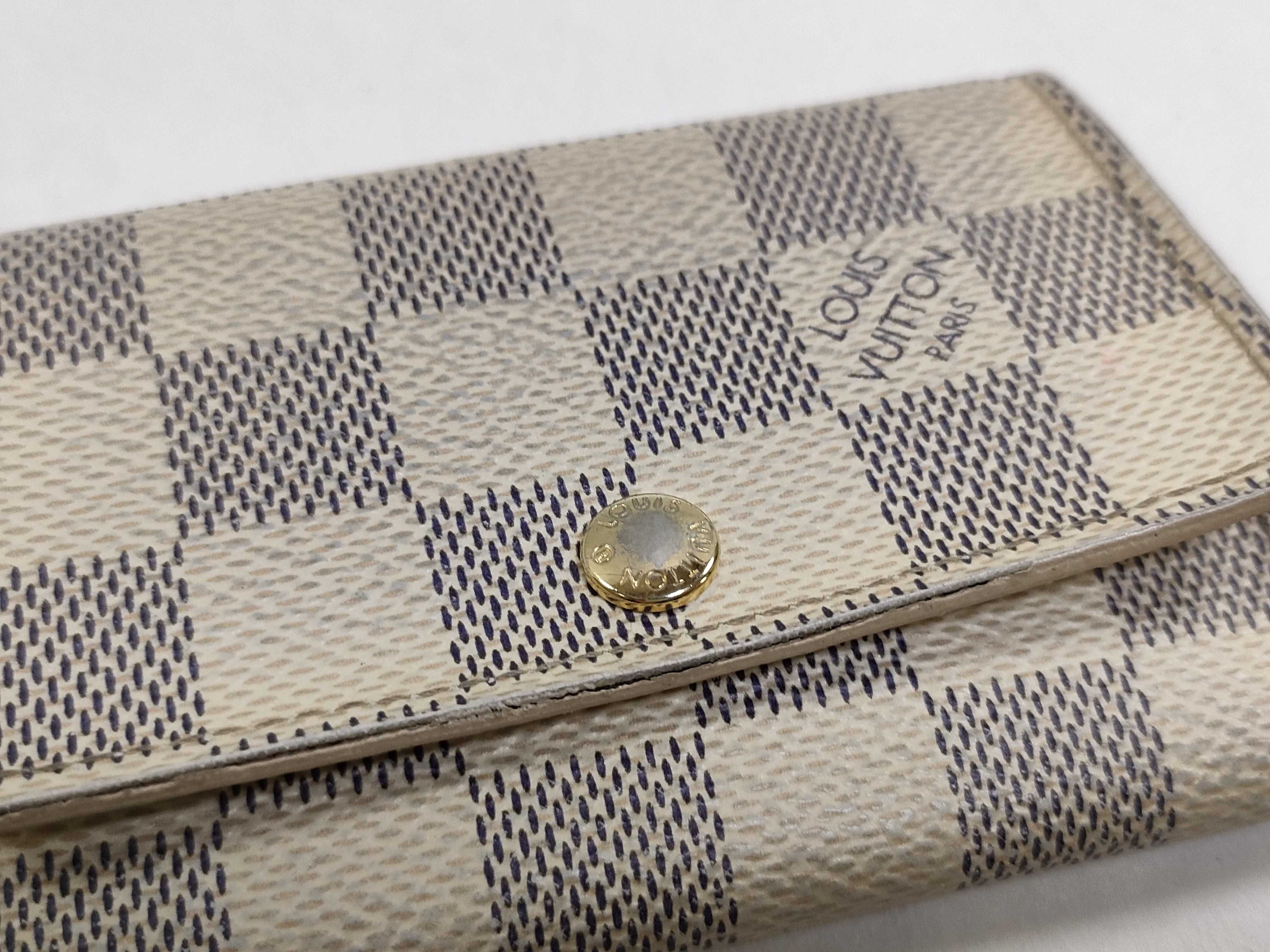 Damier Azur Multicles 6-ring key case, made in France. Key cases and key holders. — view 12