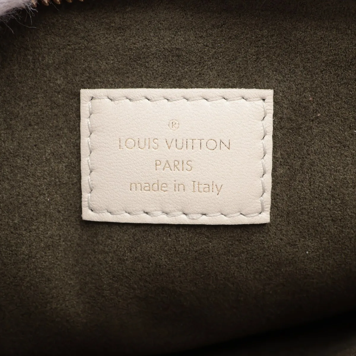 Monogram Embossed Couchon PM M21262 PL0261 White (Strap not included) RFID responsive. — view 9