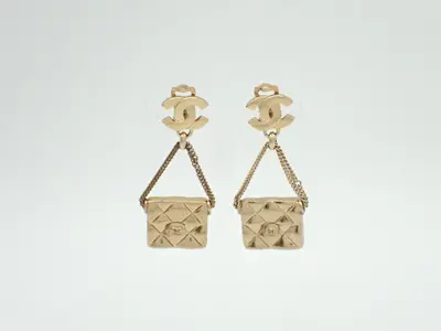 Coco Mark & ​​Bag Earrings 02P