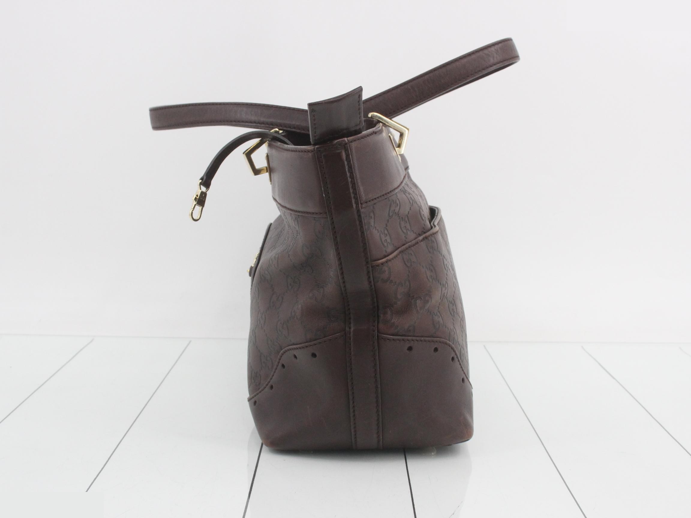 Guccissima Horsebit Shoulder Bag — view 3