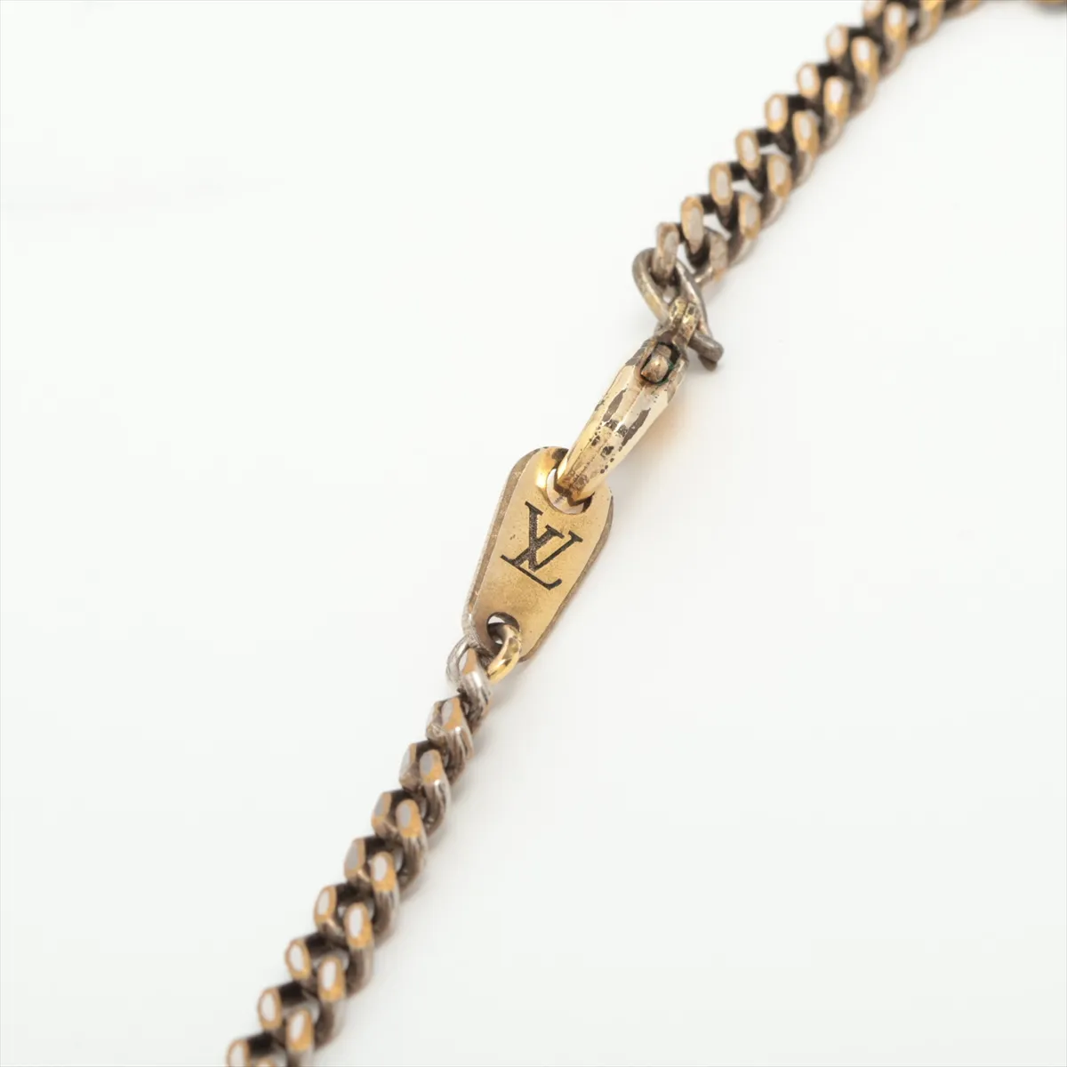 MP2818 LV Wood LE0260 Necklace GP Gold — view 4
