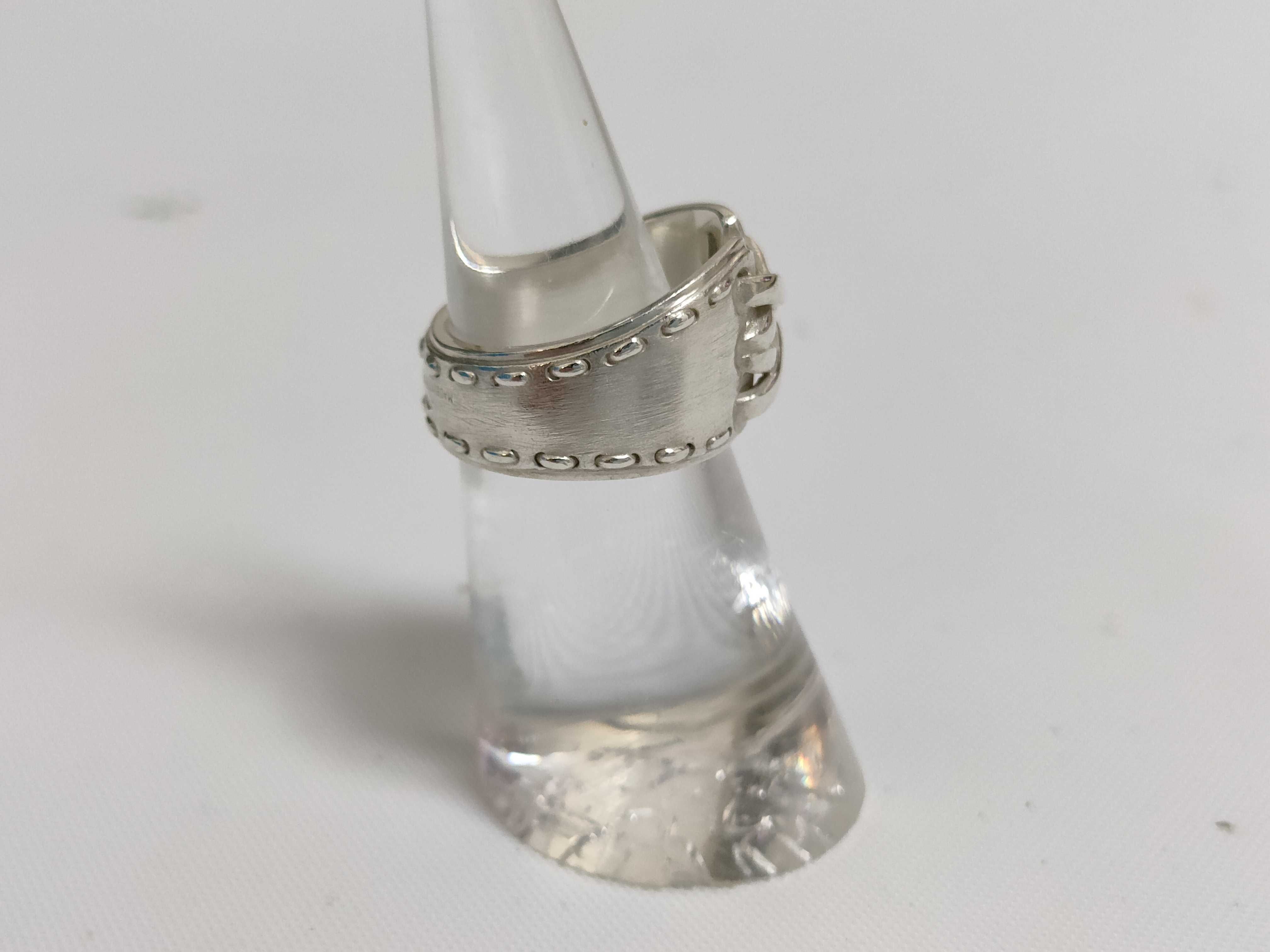 Mexico Double Ring #51, 925 Sterling Silver Ring — view 3