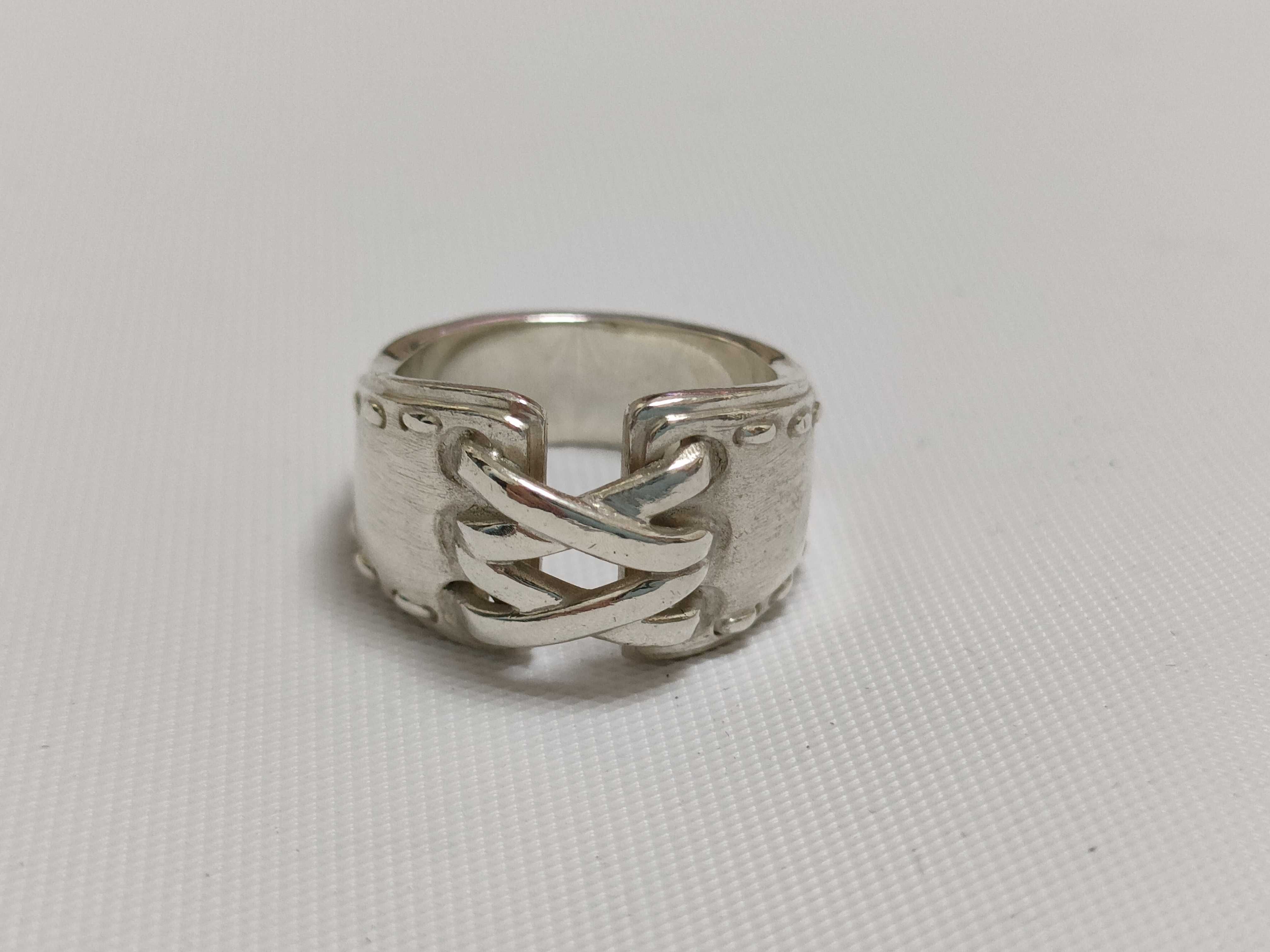 Mexico Double Ring #51, 925 Sterling Silver Ring — view 4