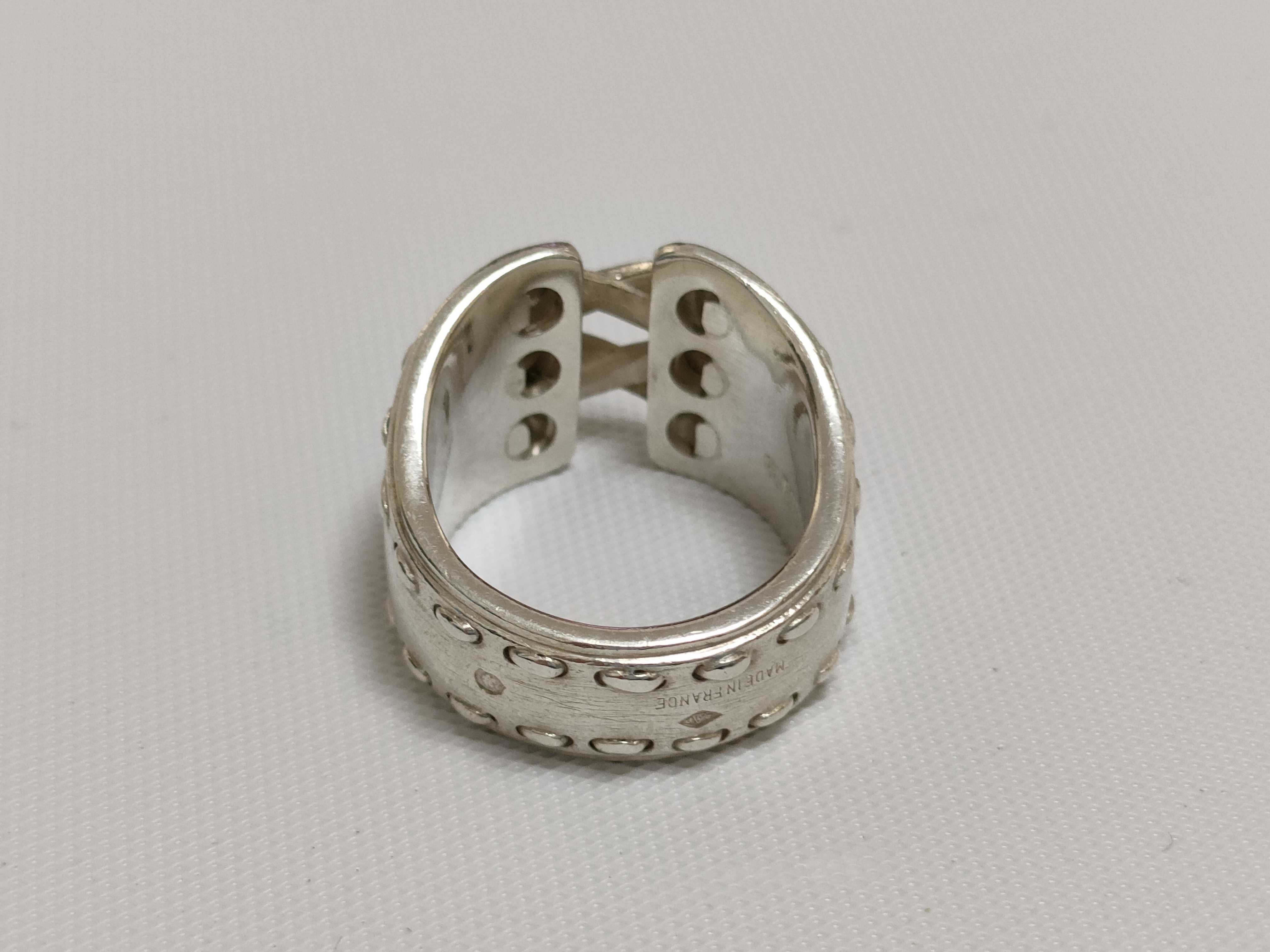 Mexico Double Ring #51, 925 Sterling Silver Ring — view 5