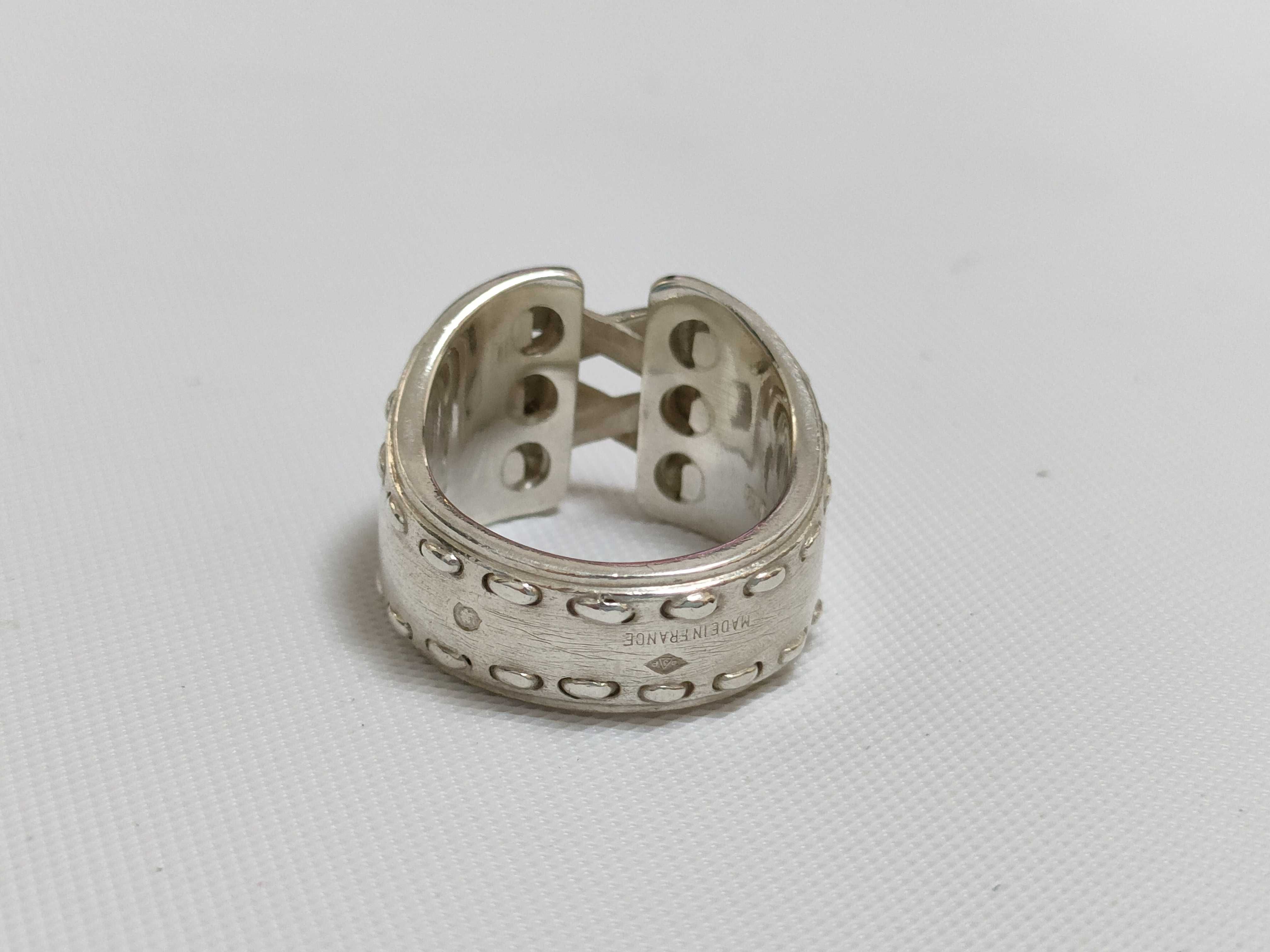 Mexico Double Ring #51, 925 Sterling Silver Ring — view 6