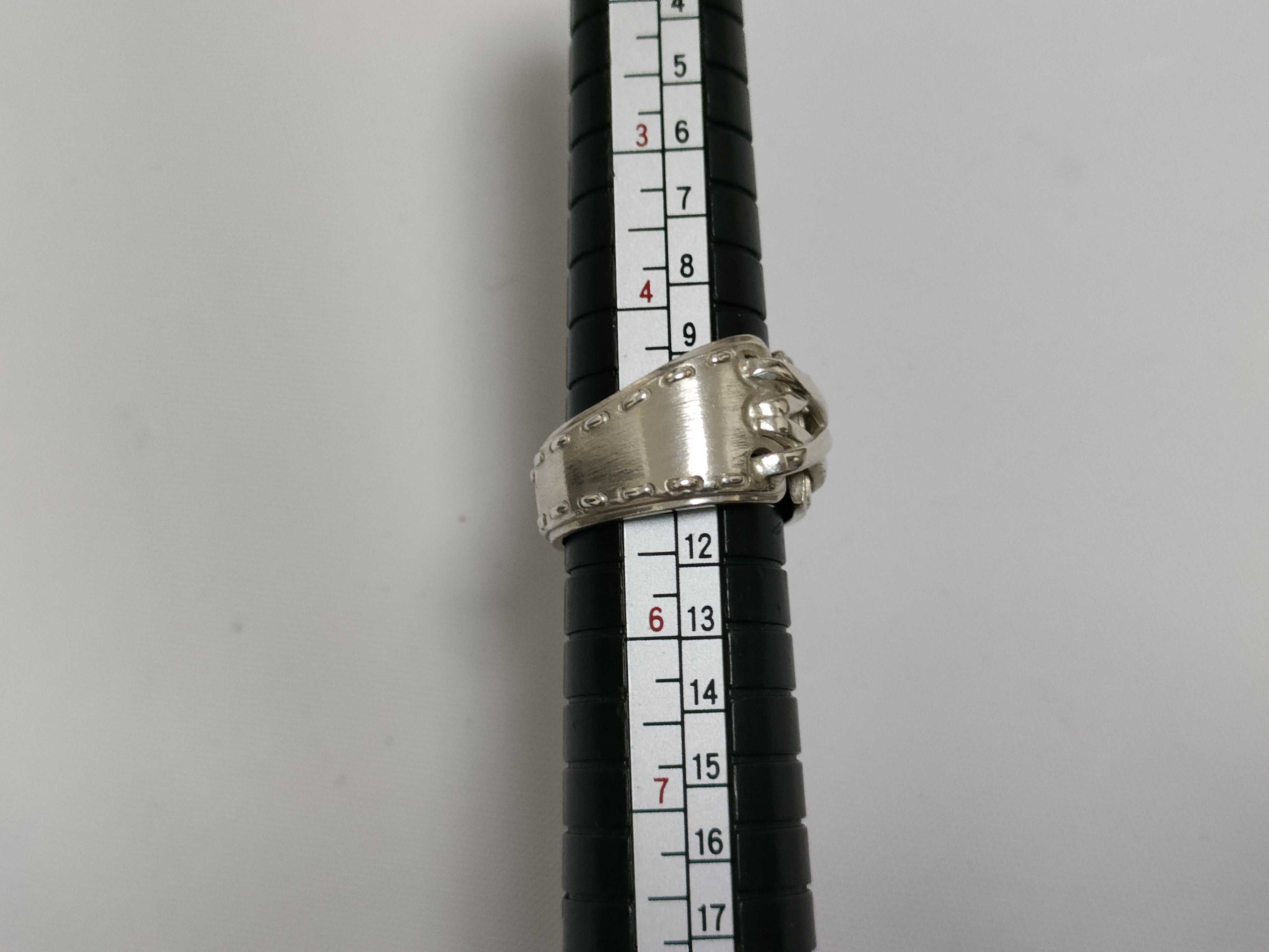 Mexico Double Ring #51, 925 Sterling Silver Ring — view 10