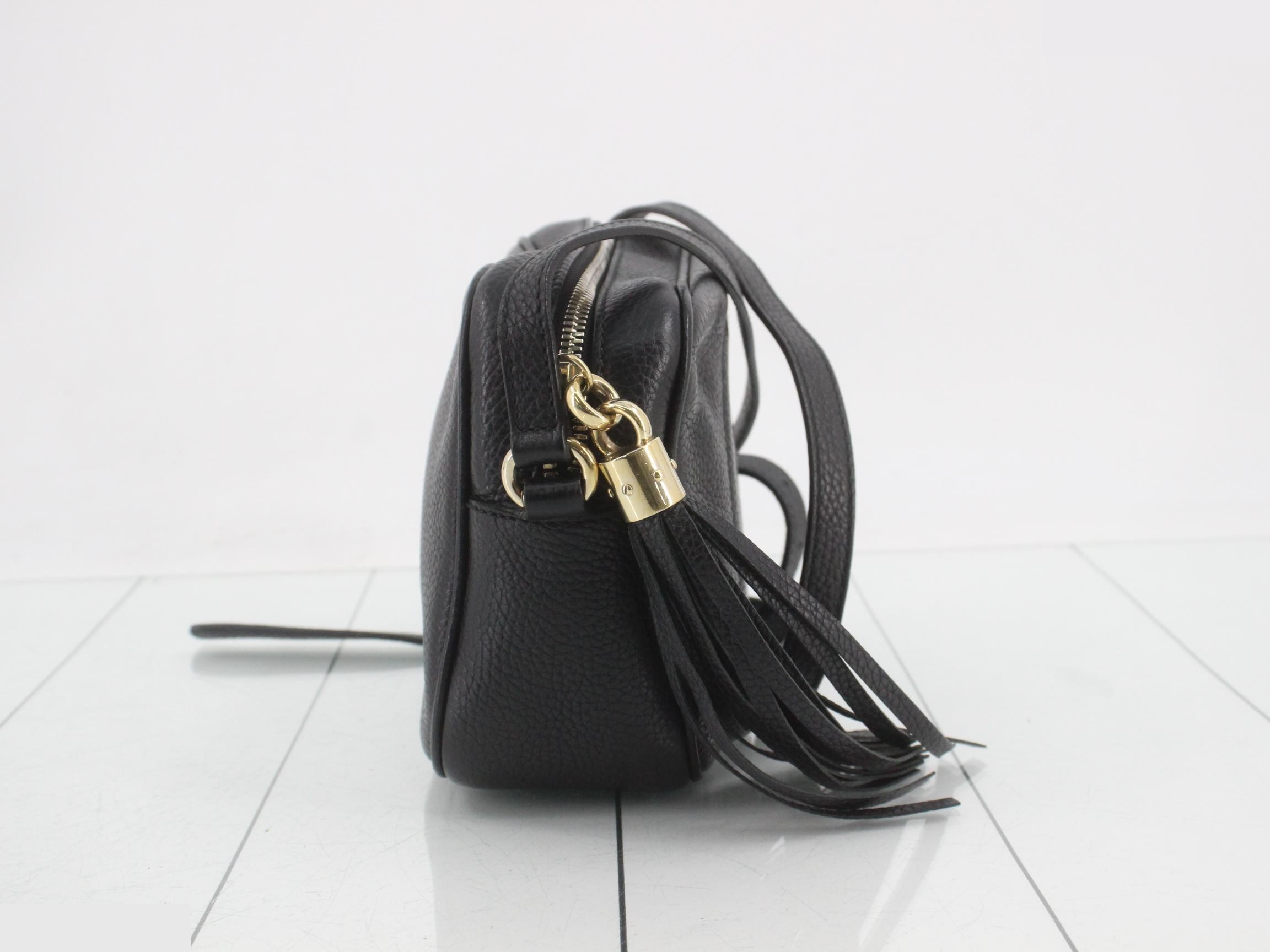 Soho Leather Tassel Shoulder Bag — view 4