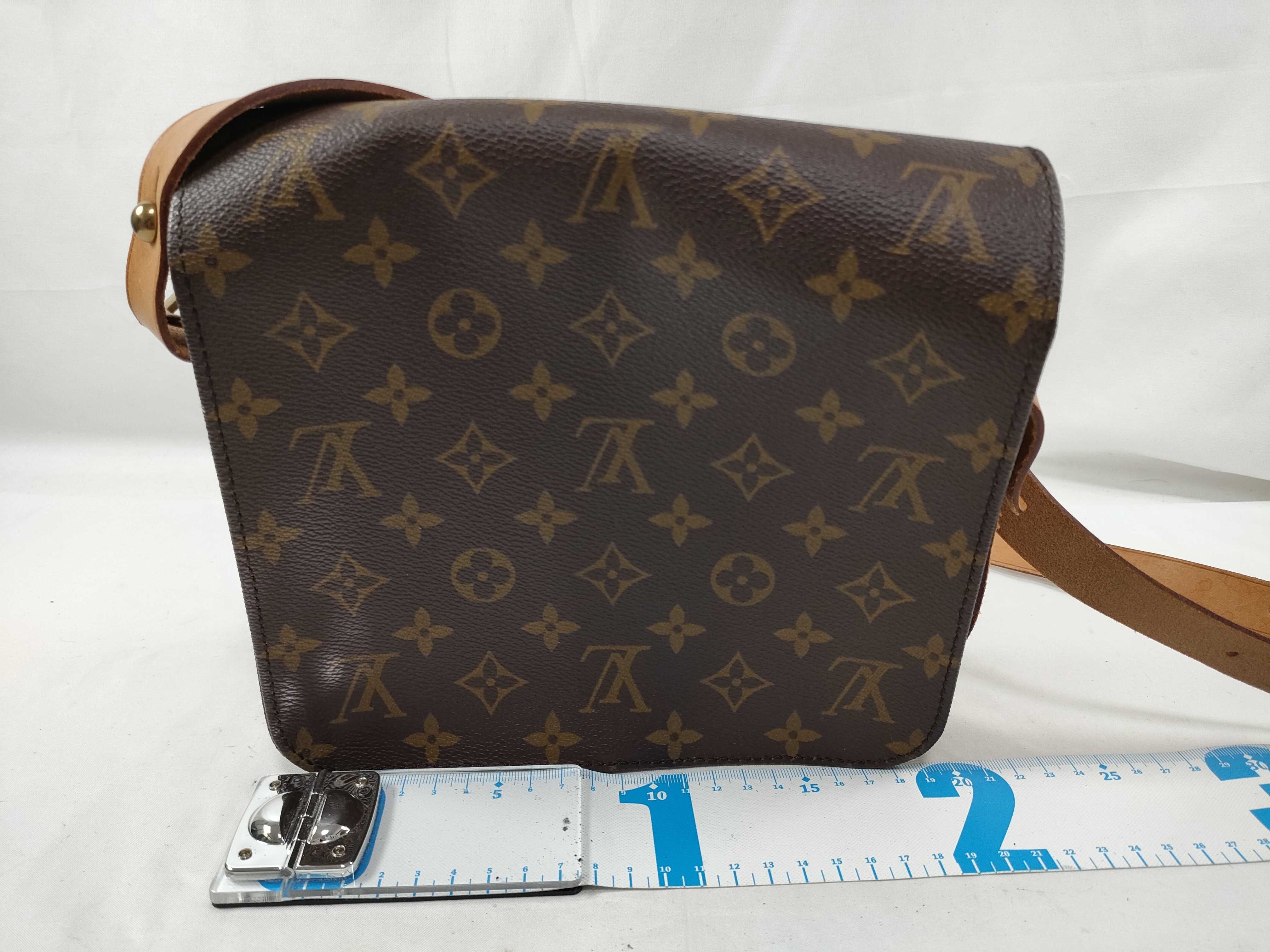 Monogram Louis Vuitton Monogram M51253 Cartouchiere MM SL1902 Shoulder Bag — view 2