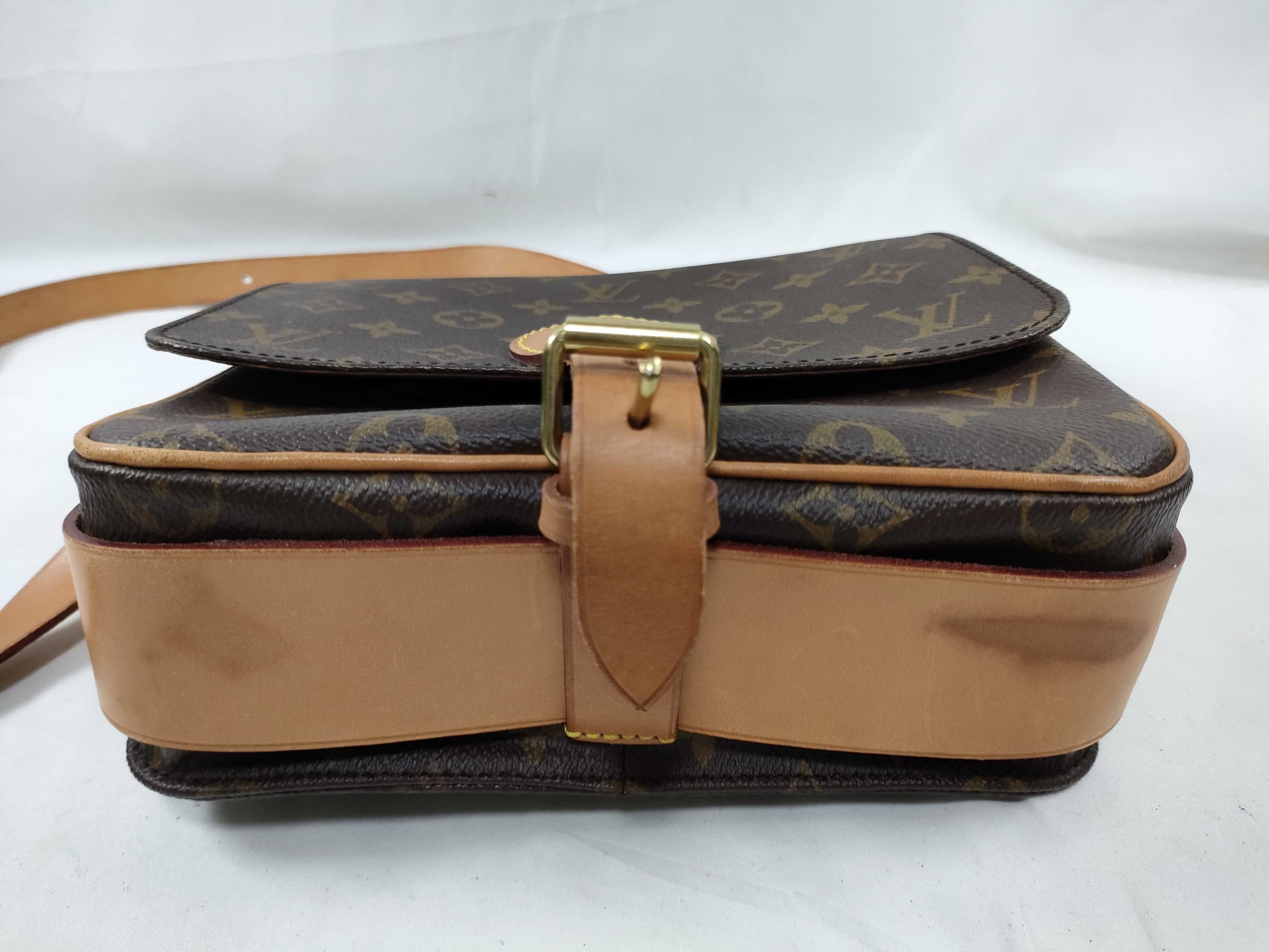 Monogram Louis Vuitton Monogram M51253 Cartouchiere MM SL1902 Shoulder Bag — view 6