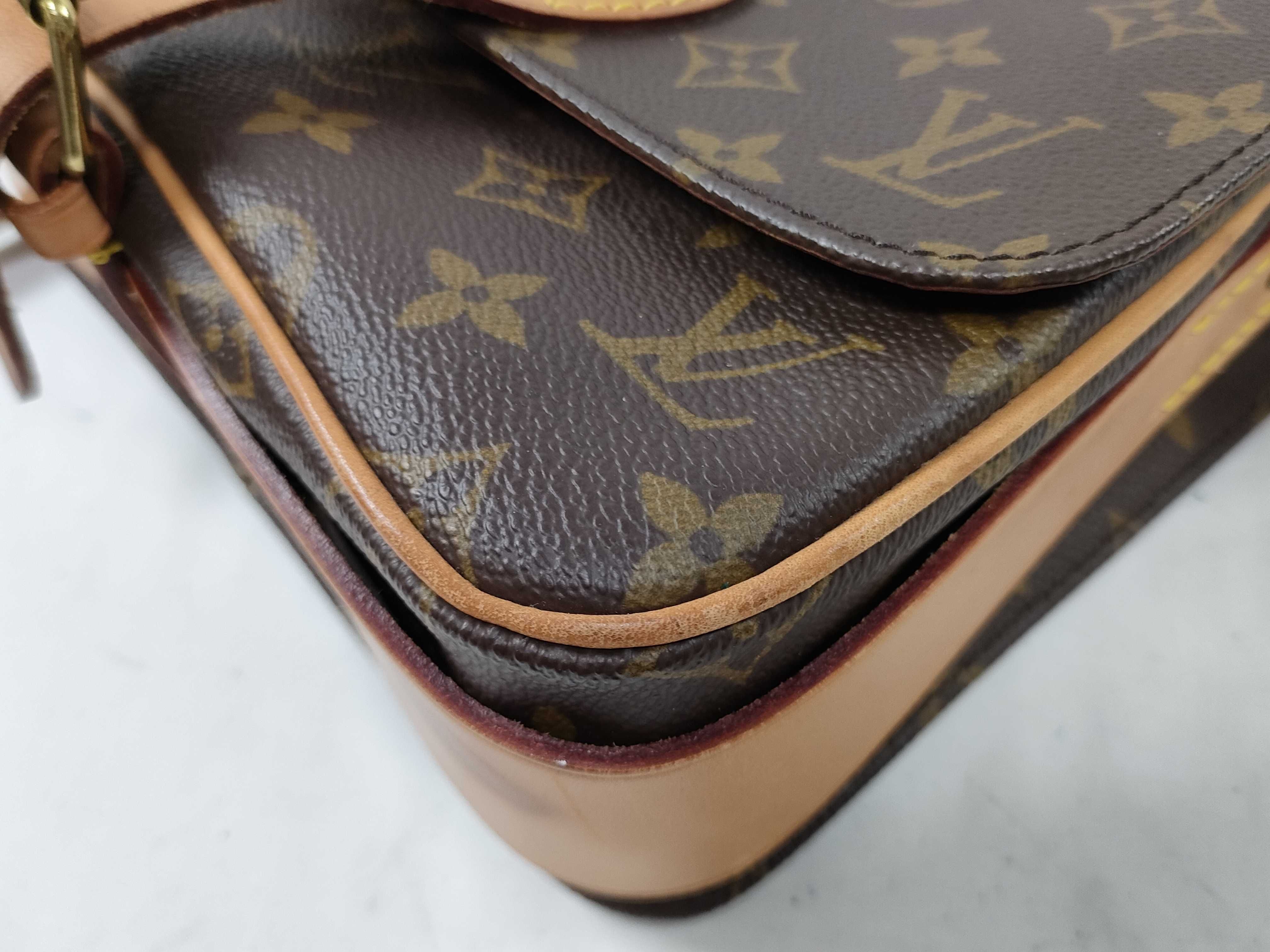 Monogram Louis Vuitton Monogram M51253 Cartouchiere MM SL1902 Shoulder Bag — view 7