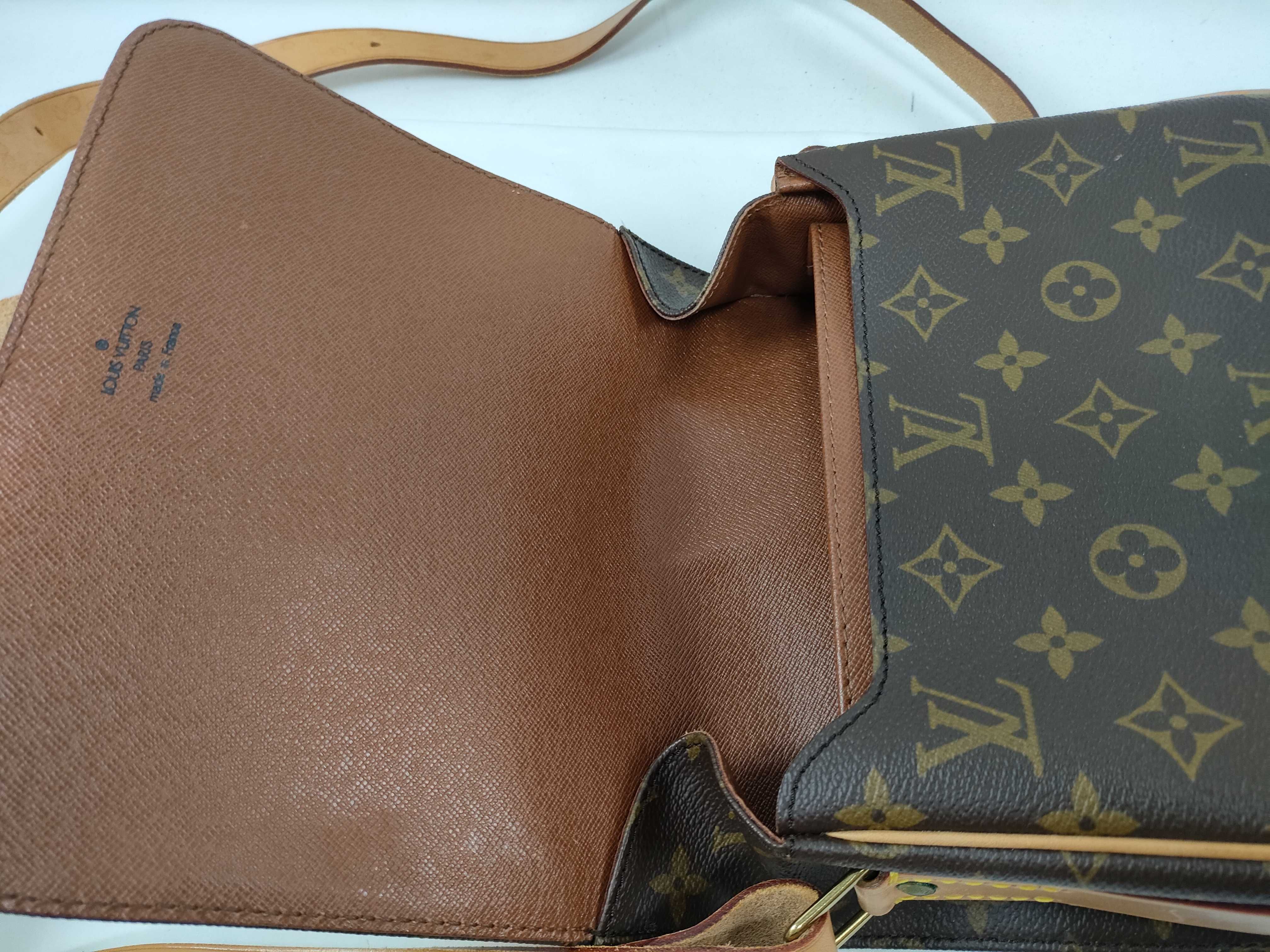 Monogram Louis Vuitton Monogram M51253 Cartouchiere MM SL1902 Shoulder Bag — view 8