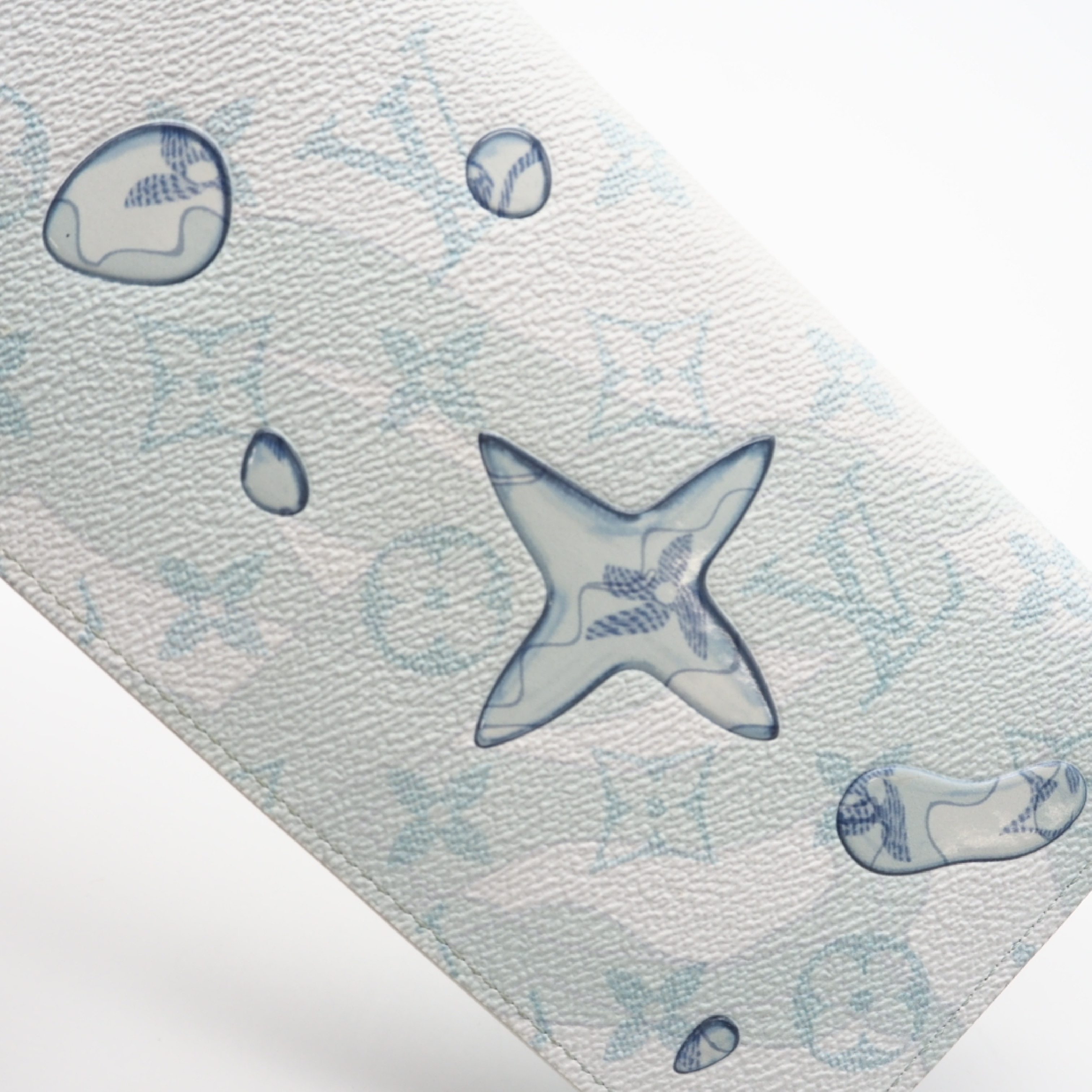 M82306 Aqua Garden Portefeuille Brazza Wallet with dust bag and box — view 4