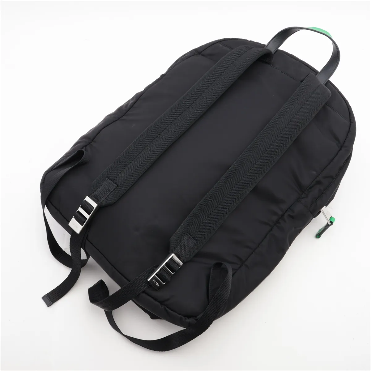Tessuto Nylon Backpack/Rucksack Black 2VZ021 — view 5