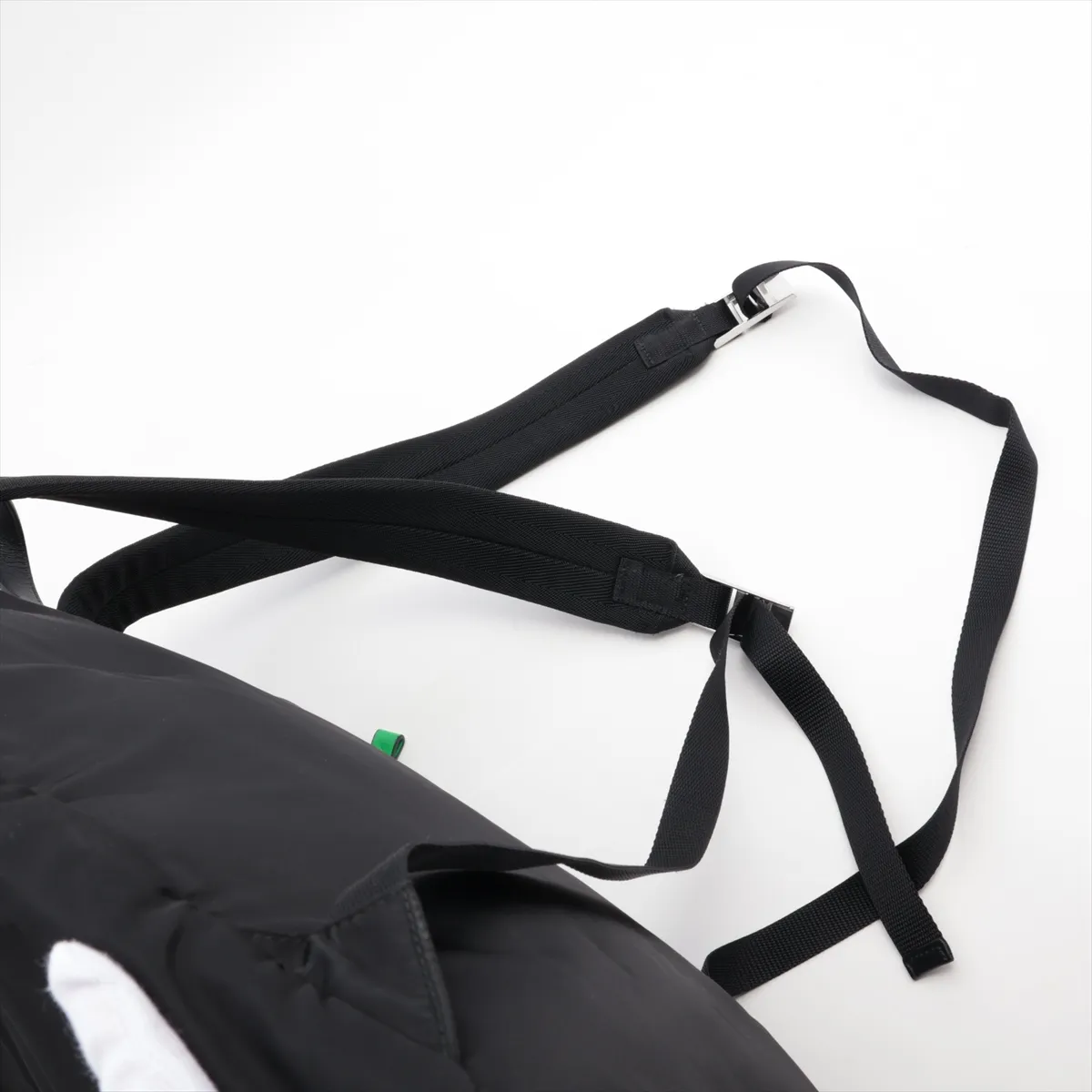 Tessuto Nylon Backpack/Rucksack Black 2VZ021 — view 6