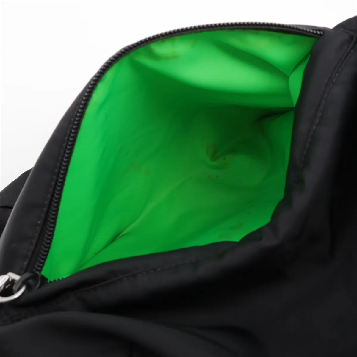 Tessuto Nylon Backpack/Rucksack Black 2VZ021 — view 10
