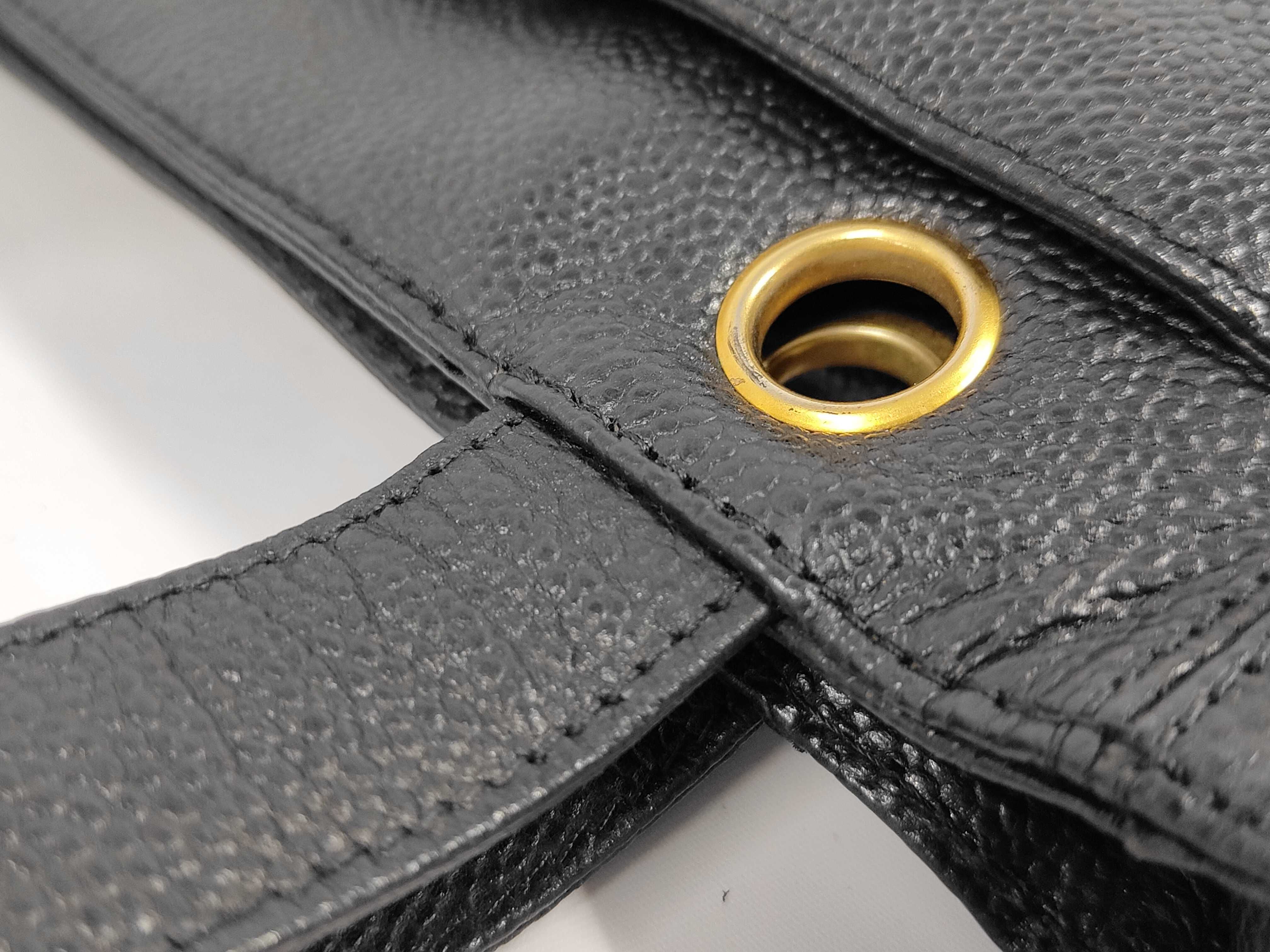 Caviar Skin Turnlock Semi-Shoulder Bag — view 6