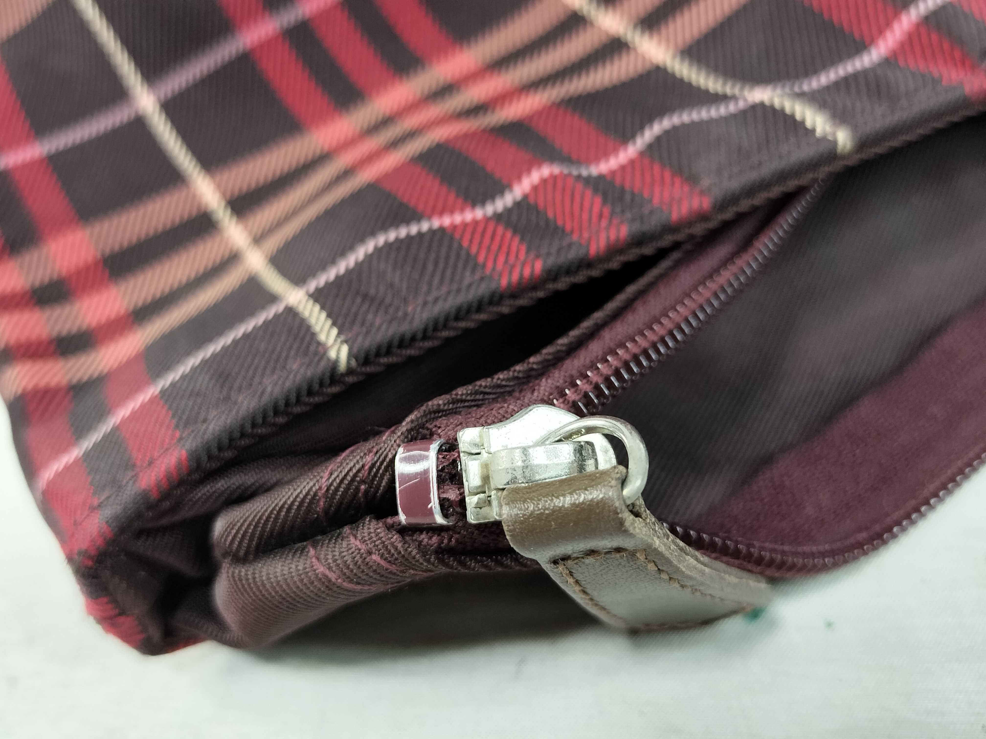 Blue Label Burberry Nova Check Red Tote Bag — view 13