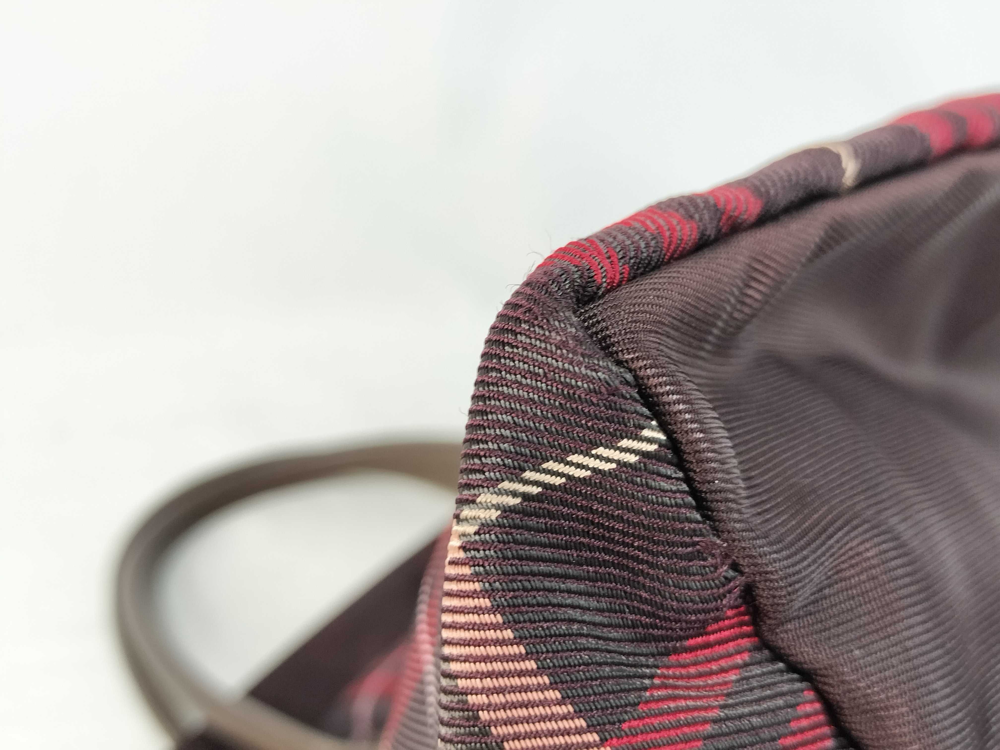 Blue Label Burberry Nova Check Red Tote Bag — view 7