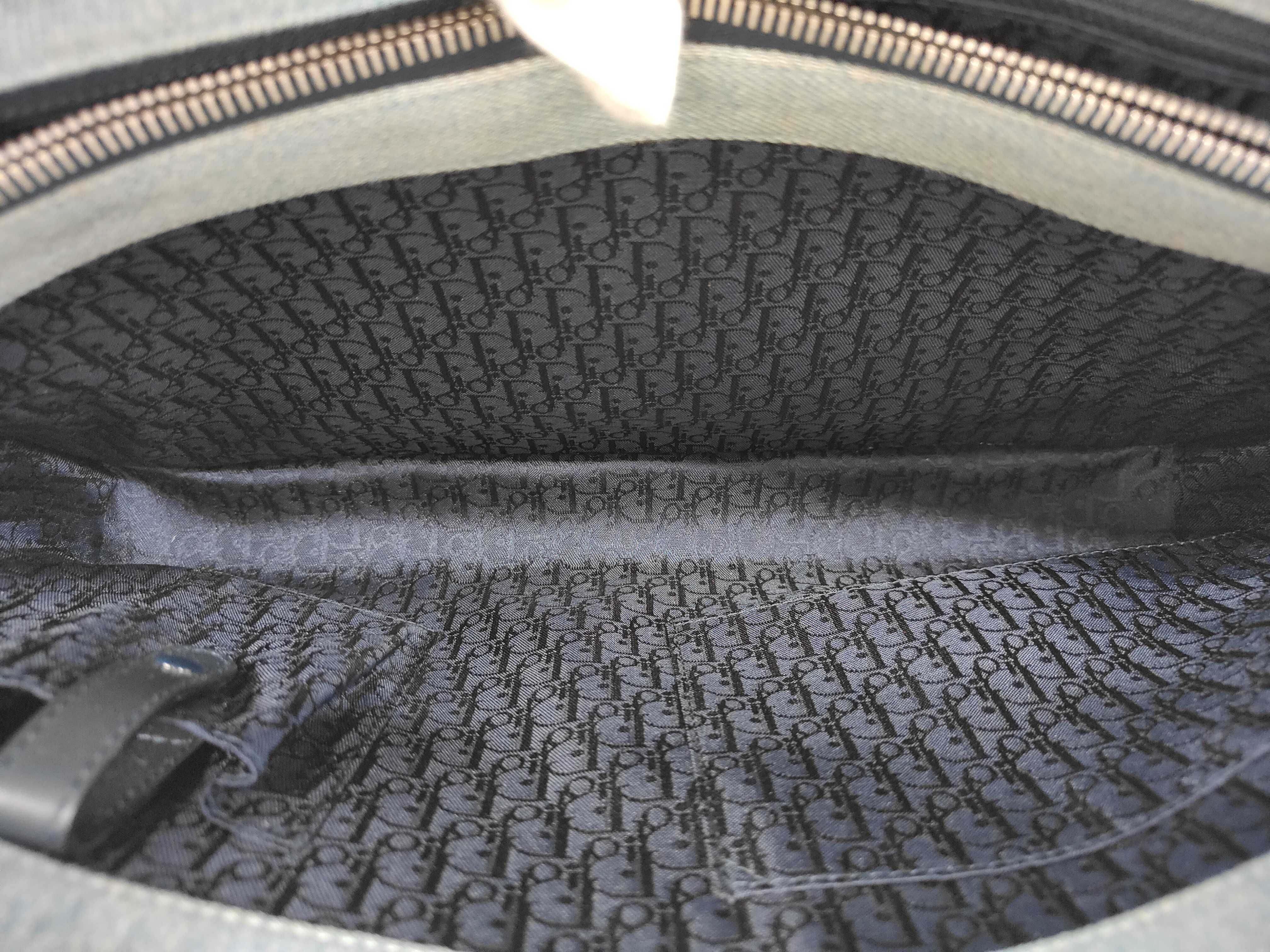 Cannage Denim Tote Bag — view 11