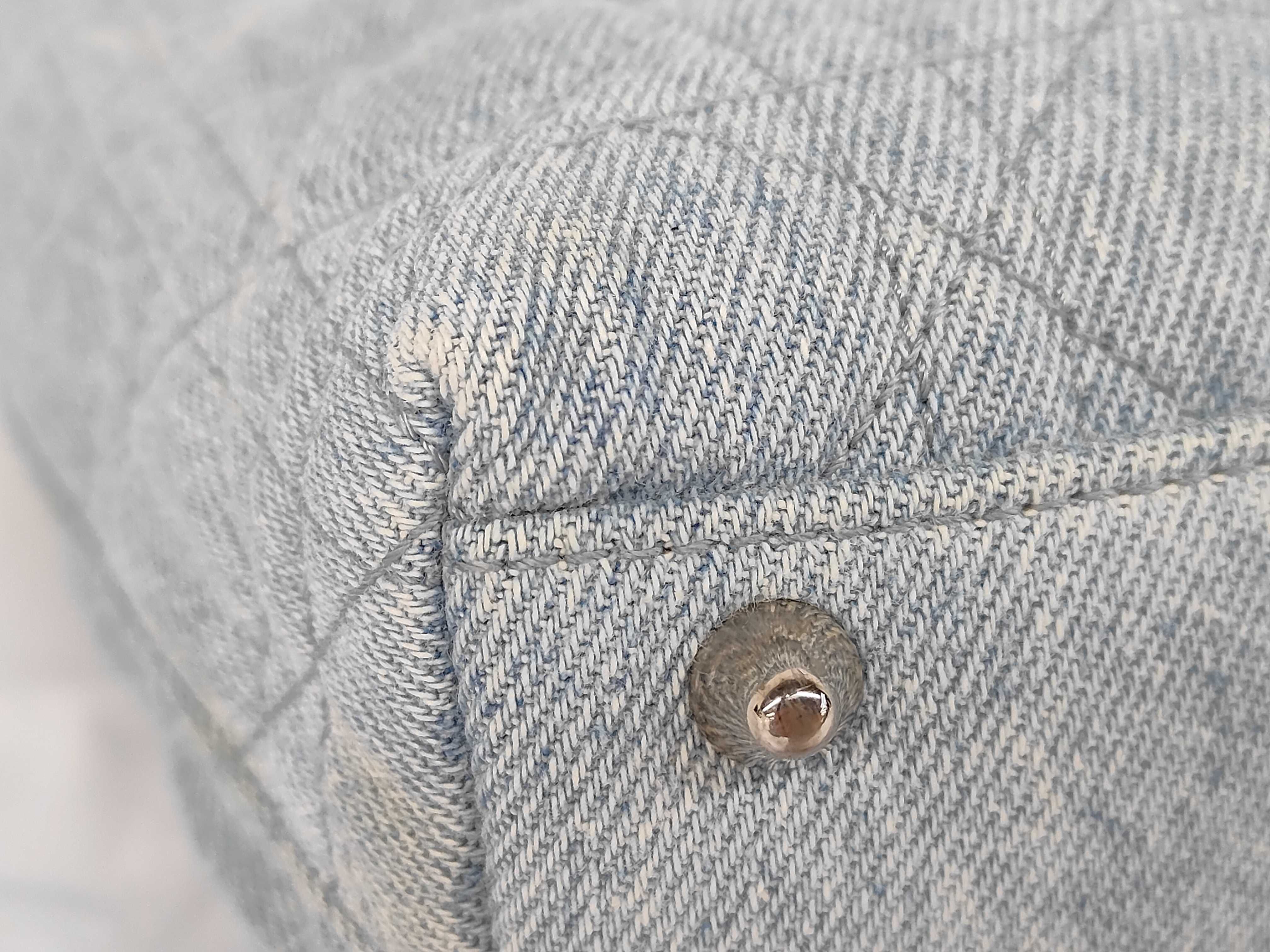 Cannage Denim Tote Bag — view 6