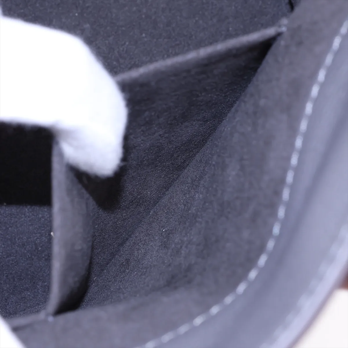 Monogram x Leather On My Side MM M56550 Gray x Brown (RFID detected) — view 13