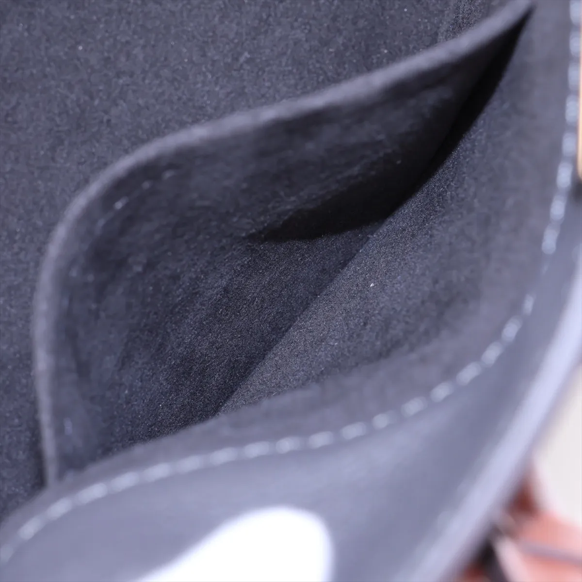 Monogram x Leather On My Side MM M56550 Gray x Brown (RFID detected) — view 14