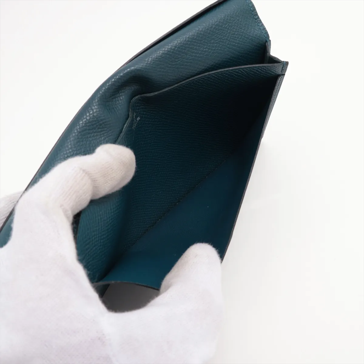 MC2 Fleming Vaux Epson Long Wallet Green T:2015 — view 4