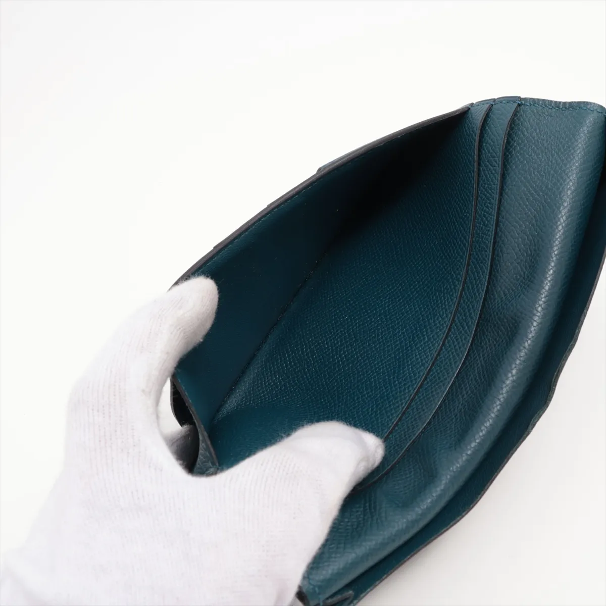 MC2 Fleming Vaux Epson Long Wallet Green T:2015 — view 8