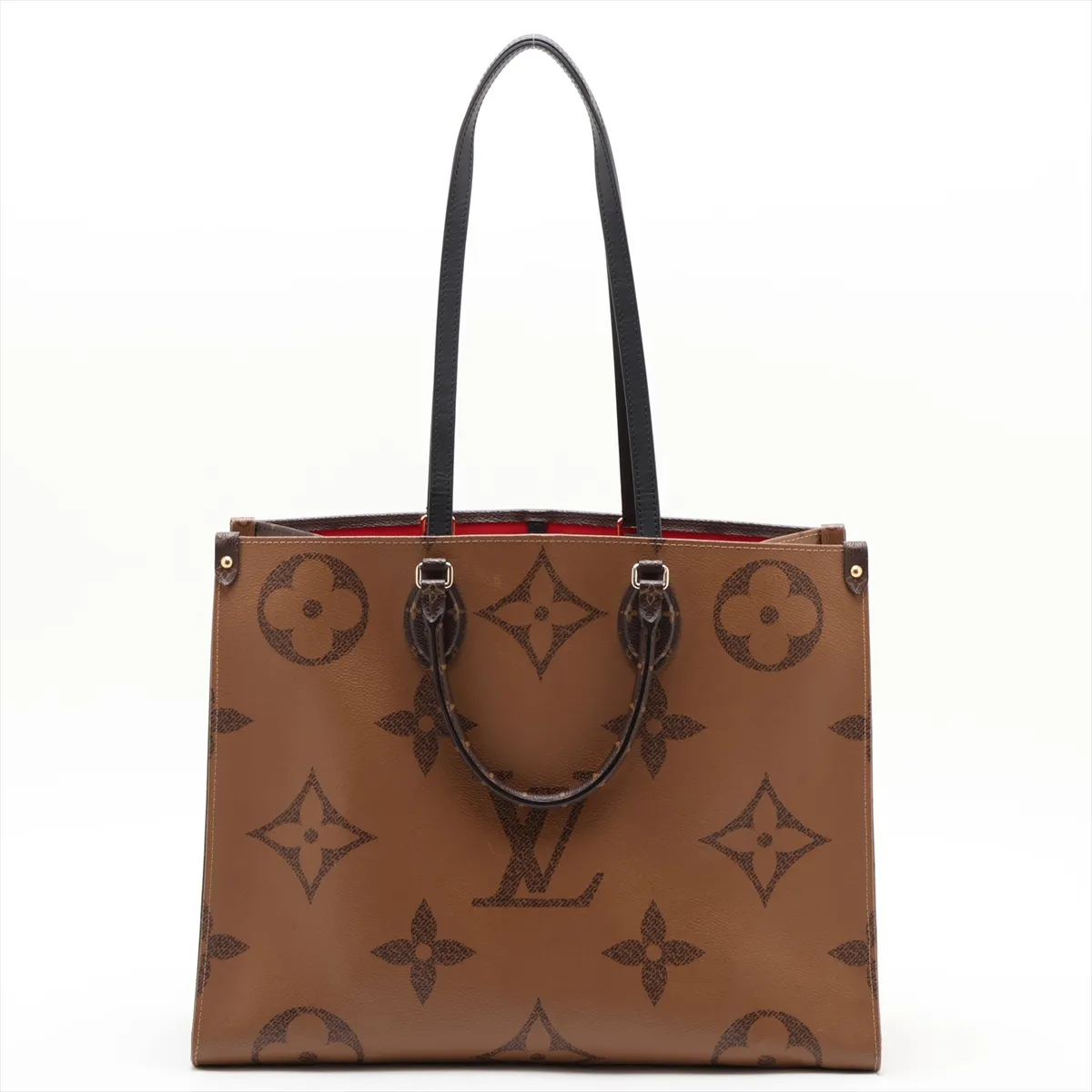 Giant Monogram Reverse OnTheGo GM M45320 DU2280 Brown (RFID detected) — view 2