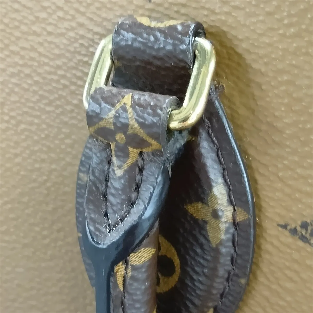 Giant Monogram Reverse OnTheGo GM M45320 DU2280 Brown (RFID detected) — view 14