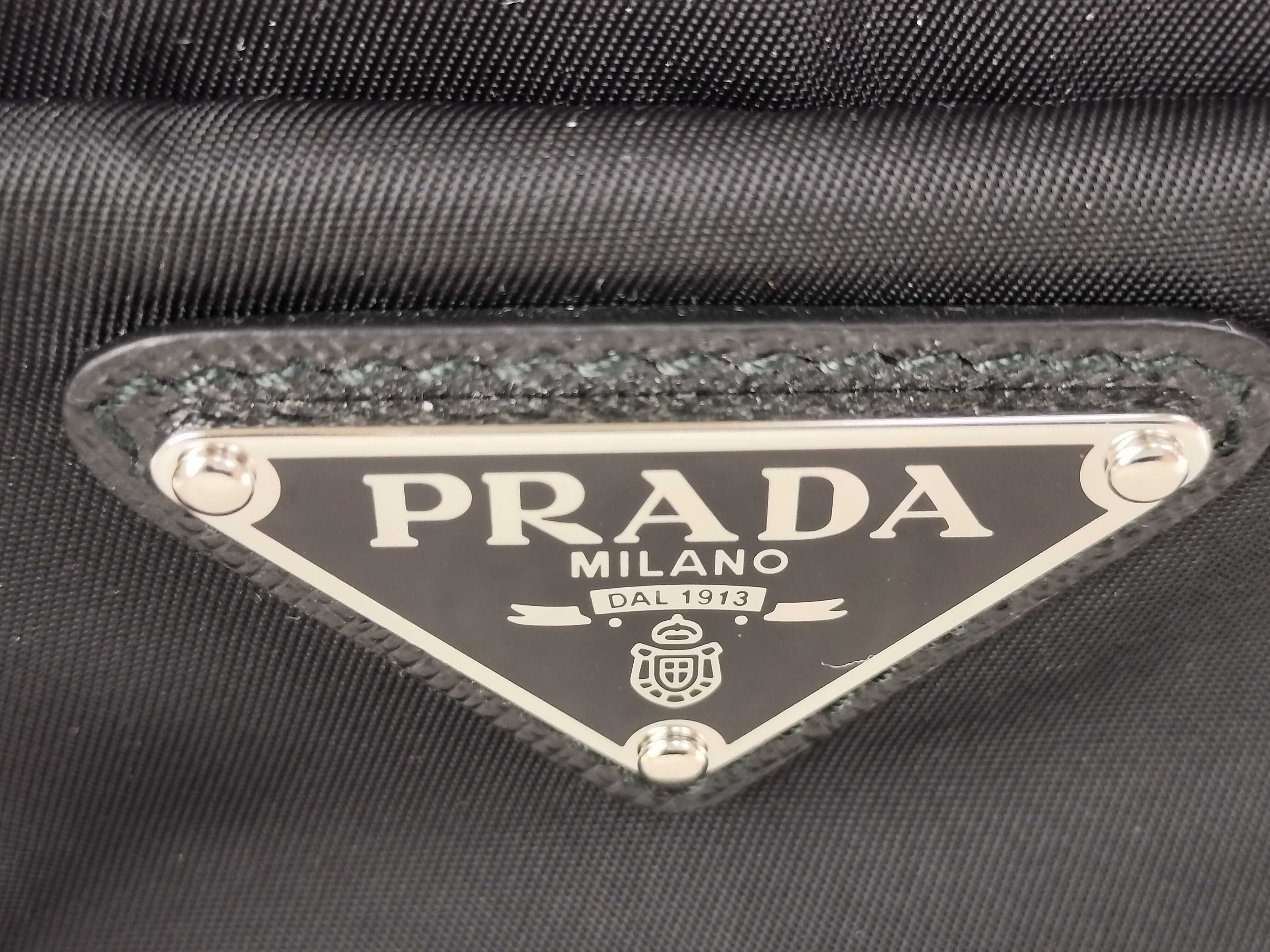 Nylon Prada Tessuto Nylon Saffiano Pouch — view 9