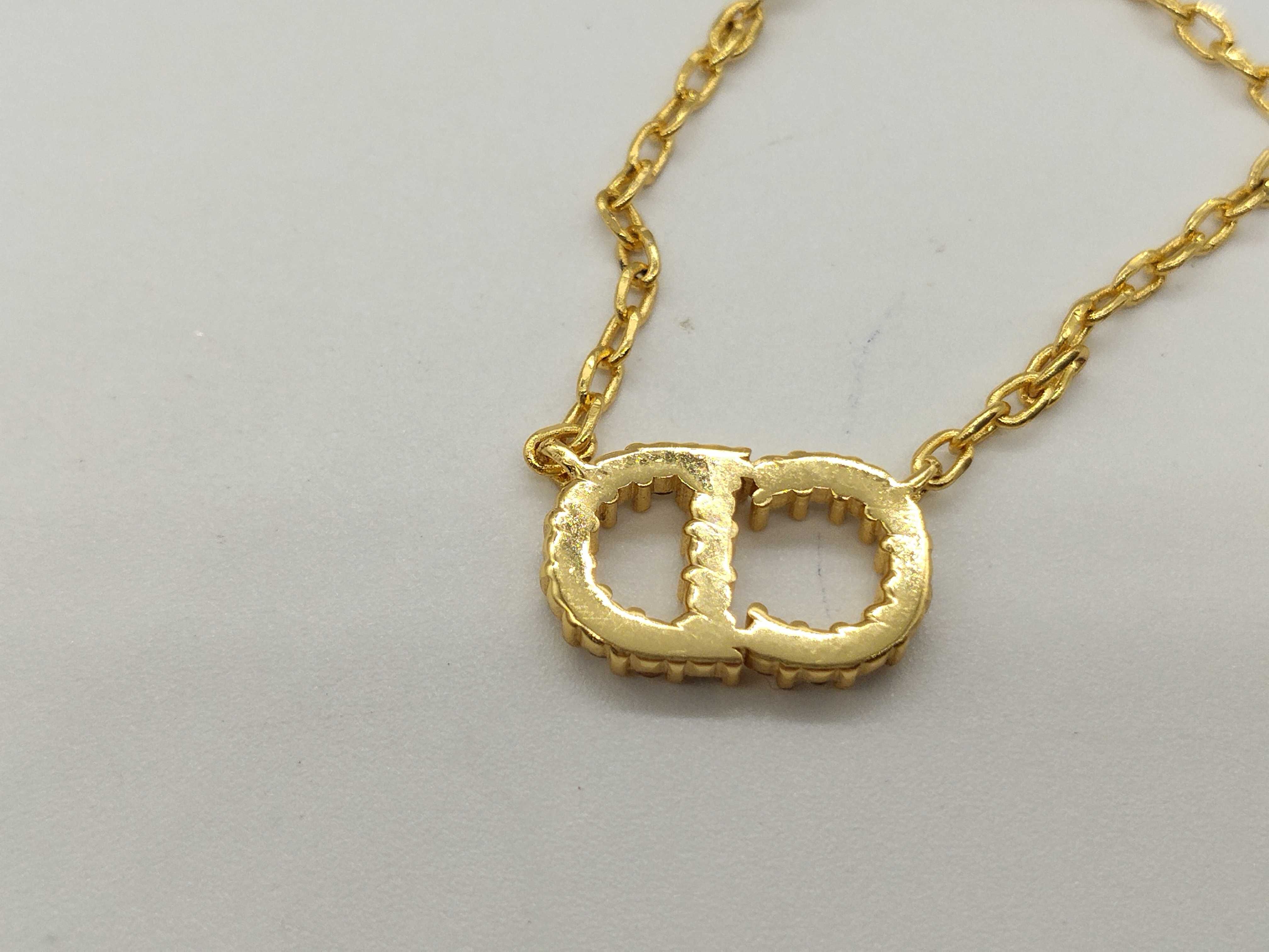 CD Rhinestone Necklace — view 2