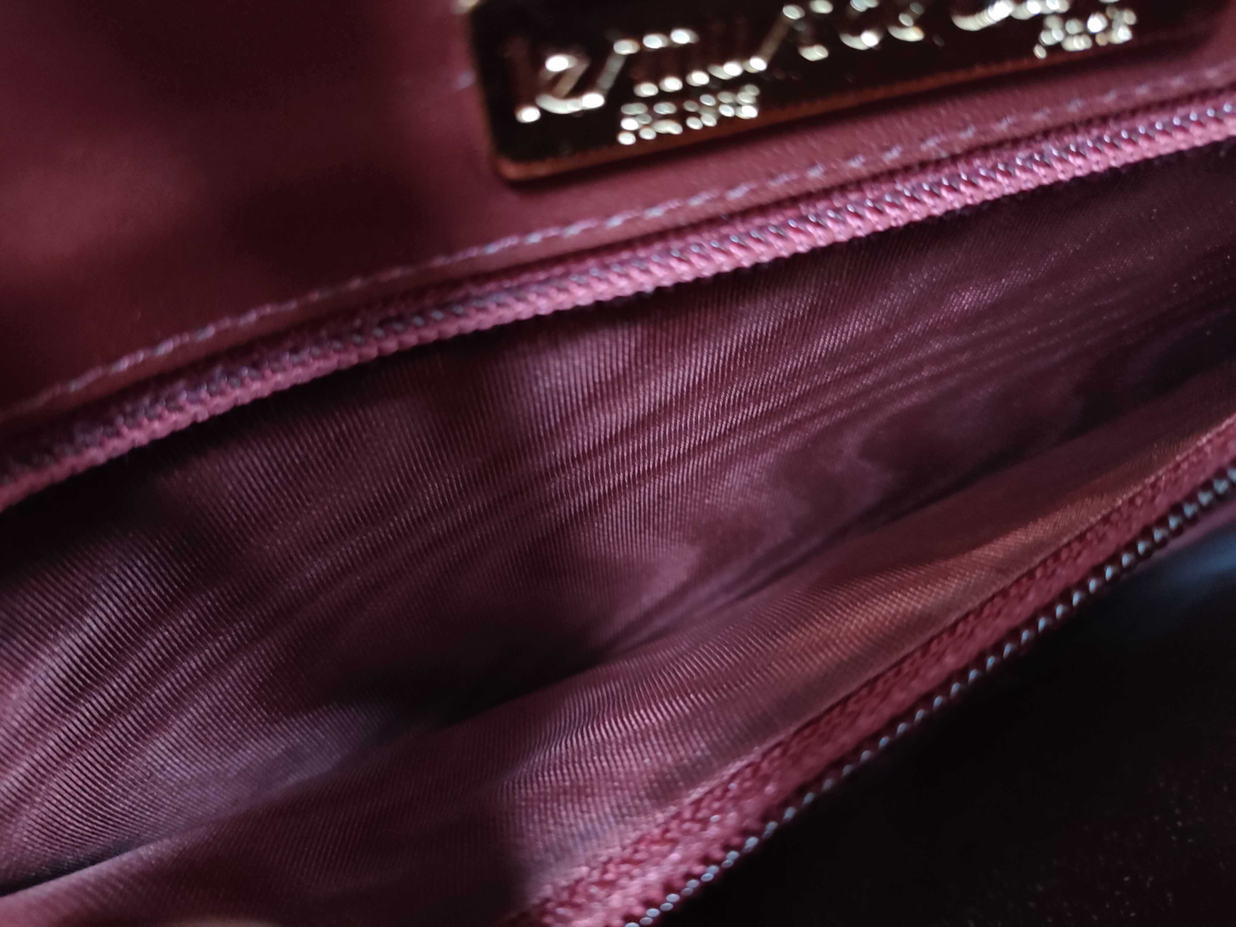 Must line shoulder bag, Bordeaux color. — view 13