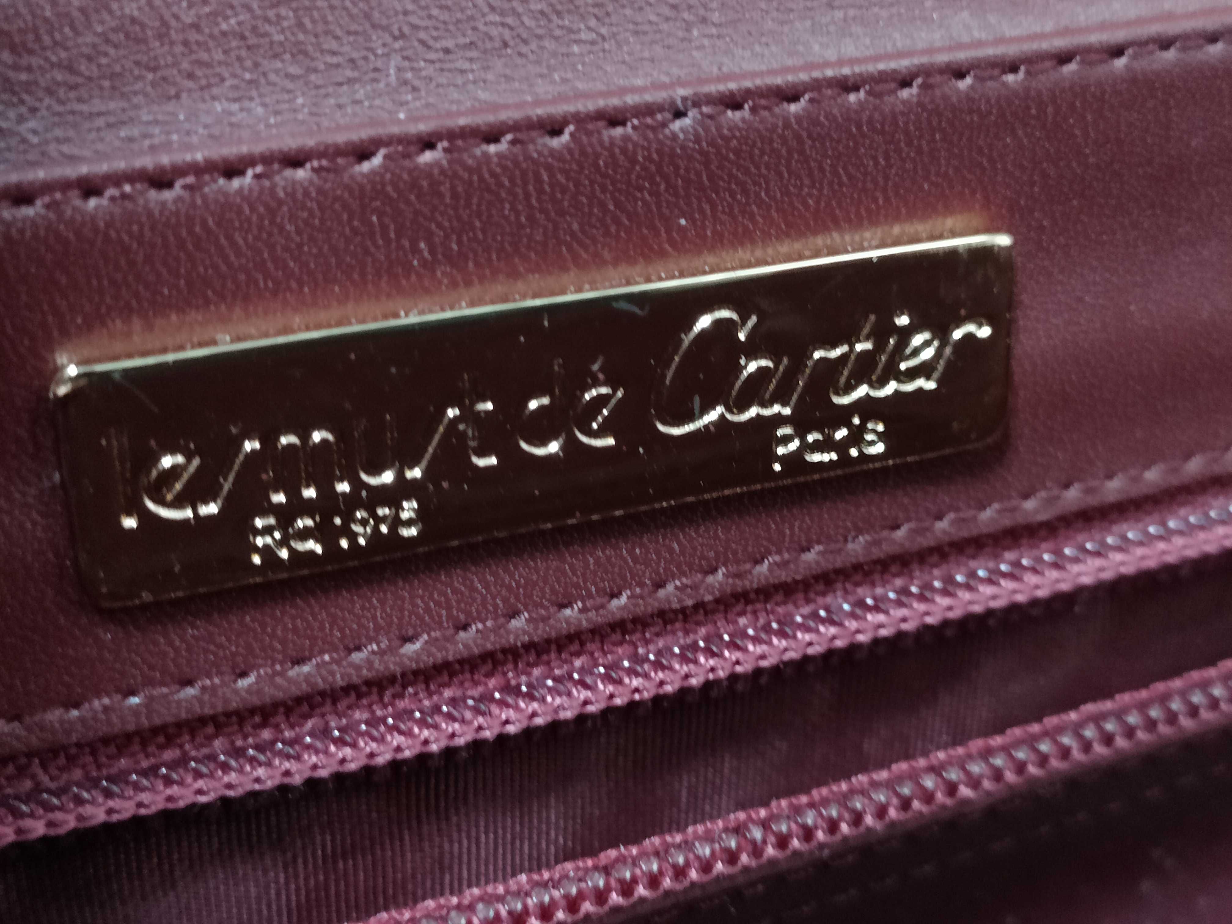 Must line shoulder bag, Bordeaux color. — view 14