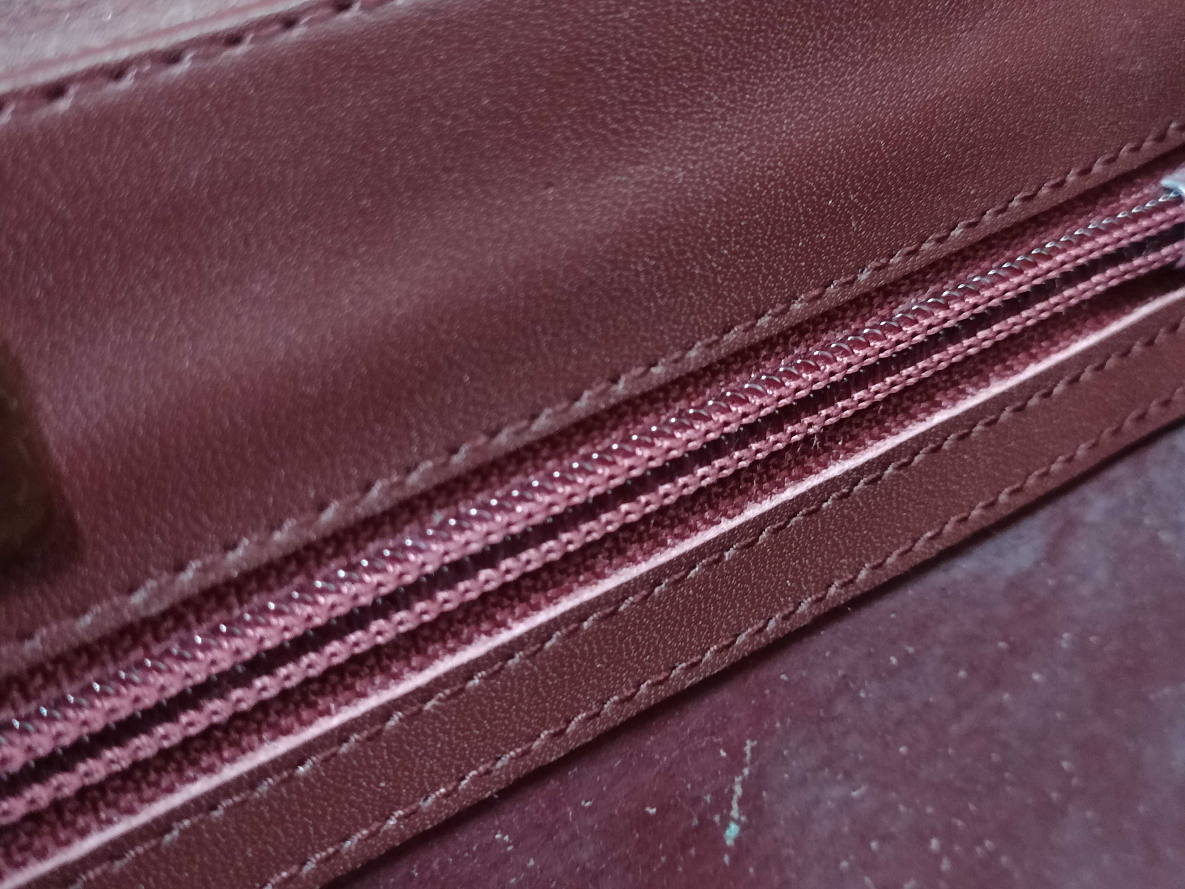 Must line shoulder bag, Bordeaux color. — view 10