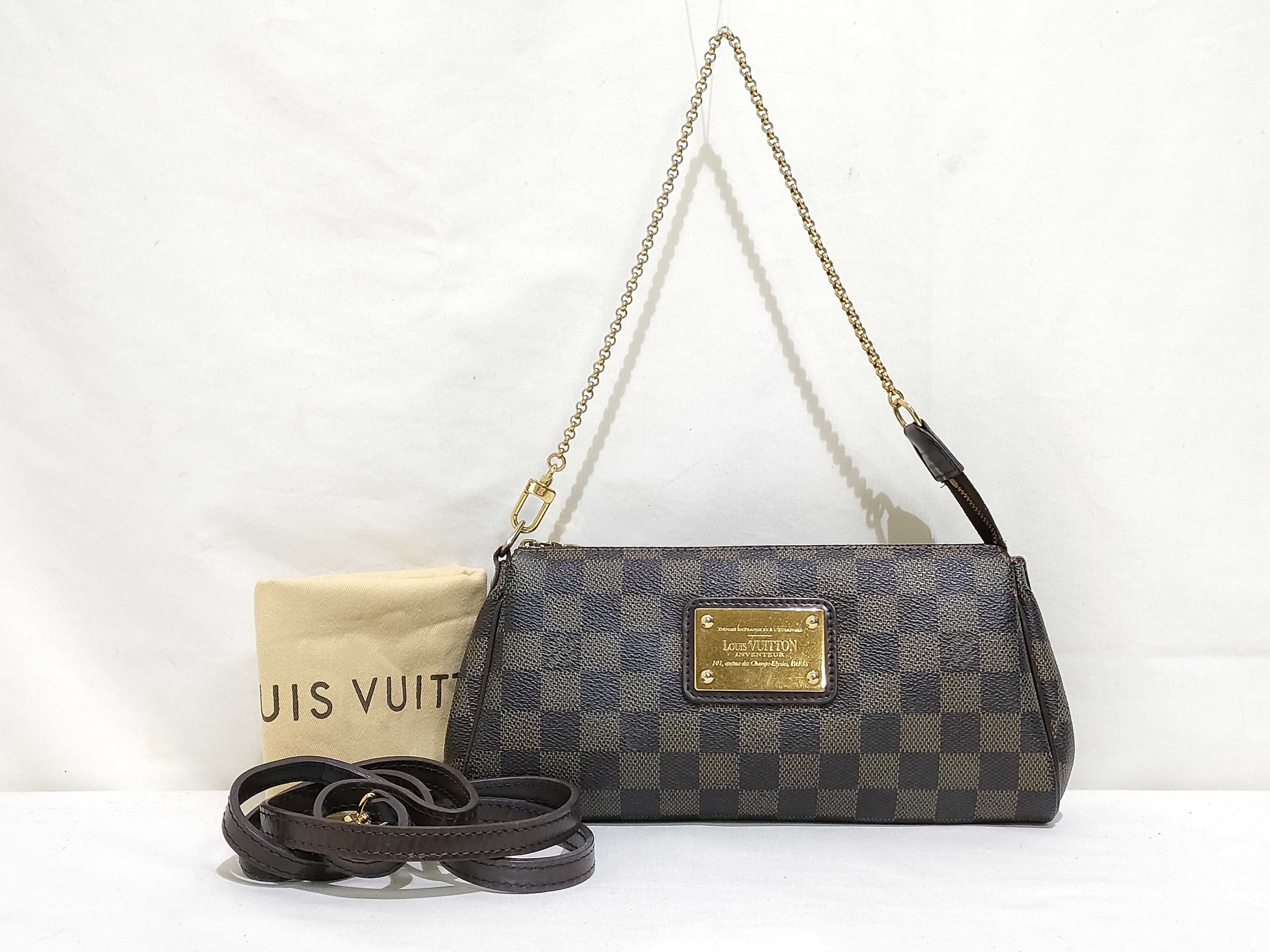 Damier Eva N55213 DU1009 Shoulder Bag