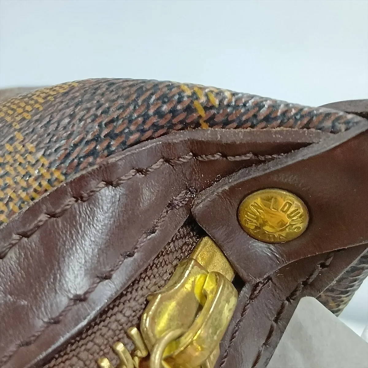 Damier Irovo PM N51996 DU0065 Brown — view 10