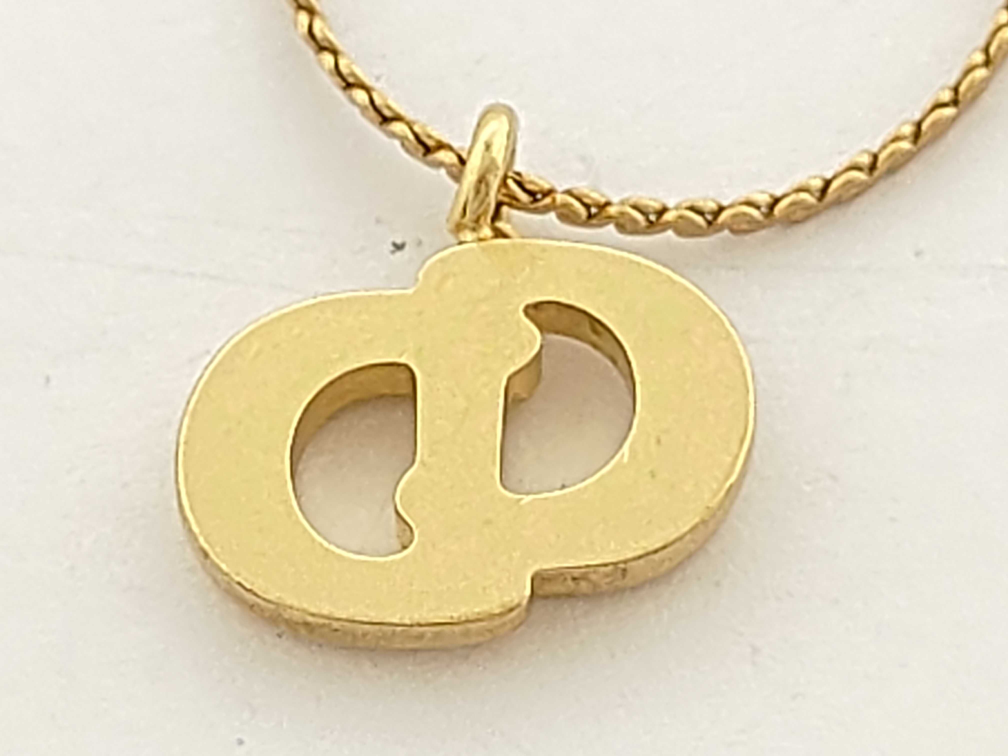 Gold Logo Necklace — view 2