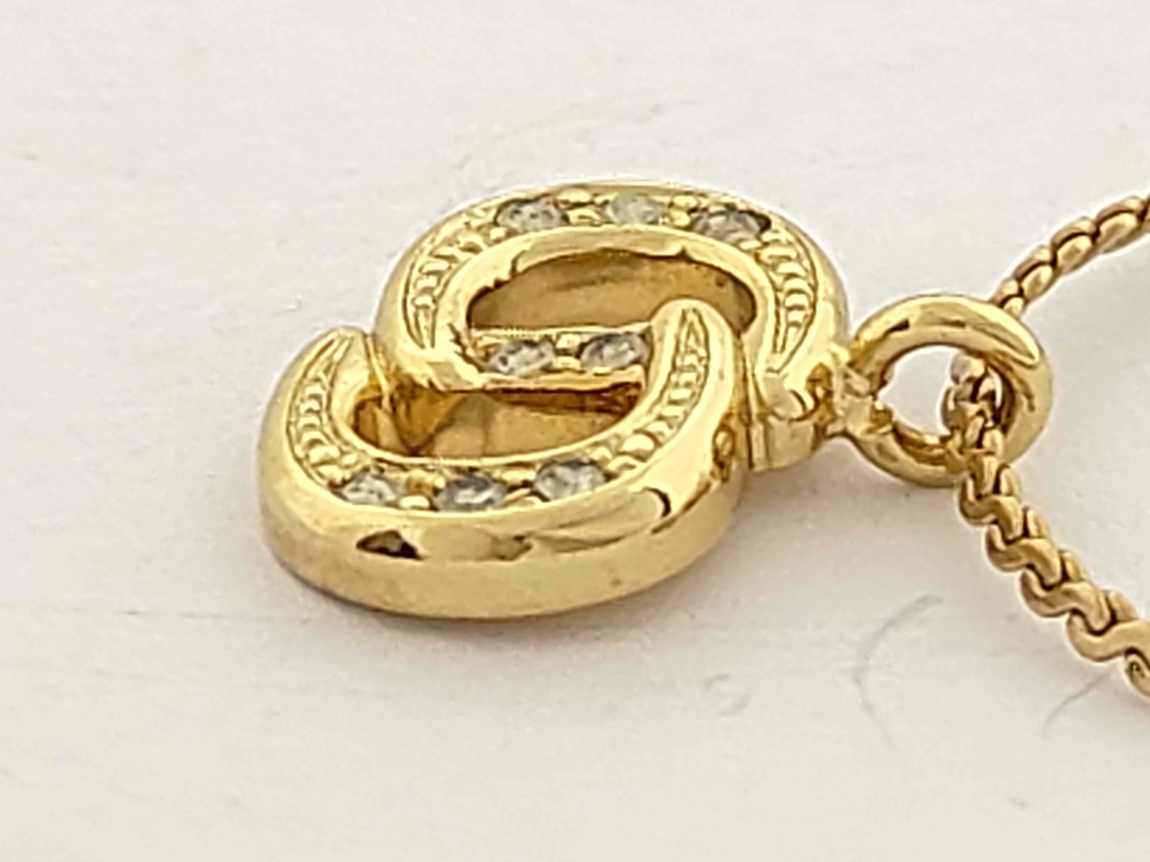 Gold Logo Necklace — view 3