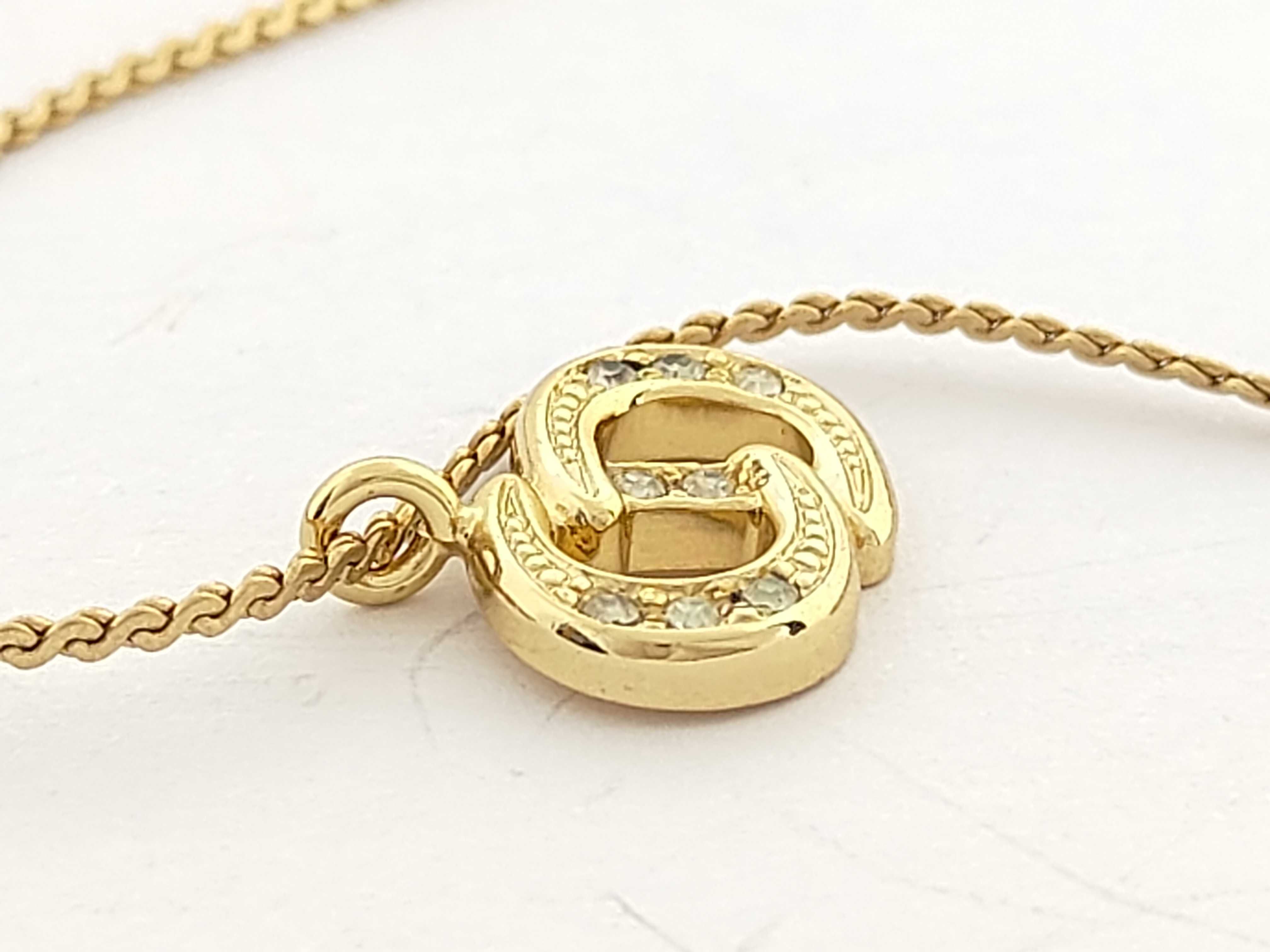 Gold Logo Necklace — view 5