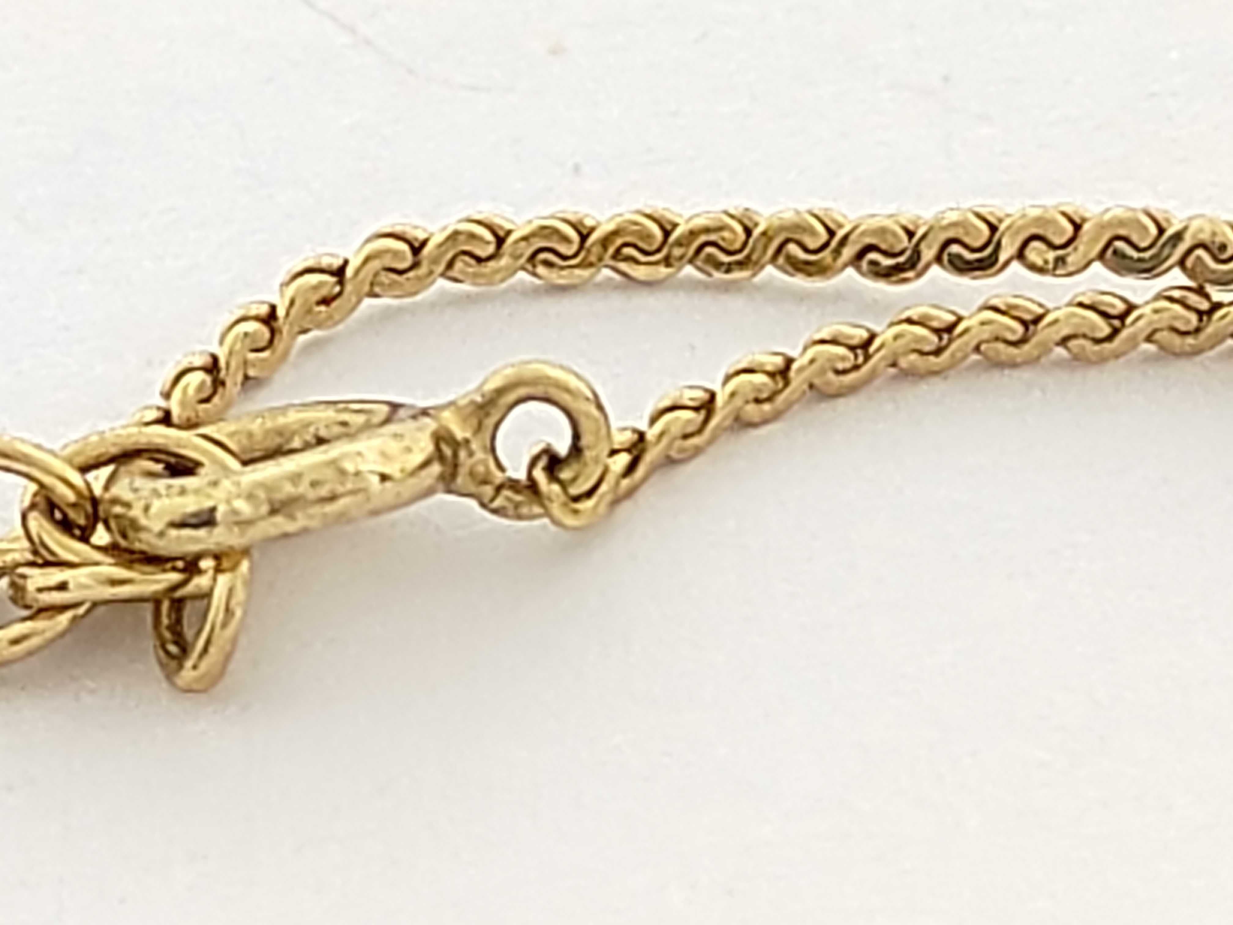 Gold Logo Necklace — view 9